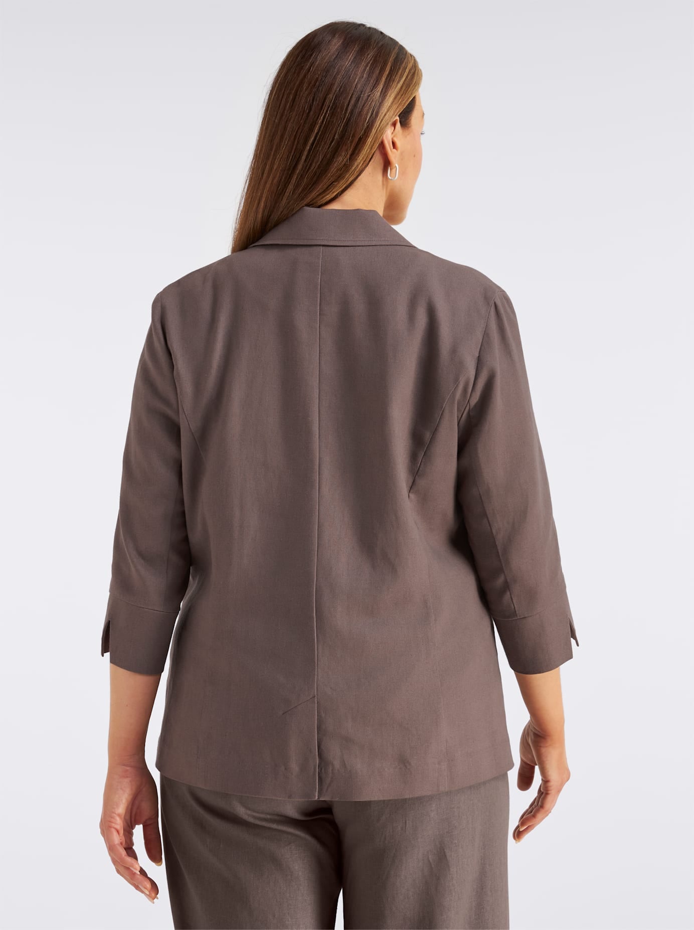 Sheego Jackenblazer »Leinen-Blazer«
