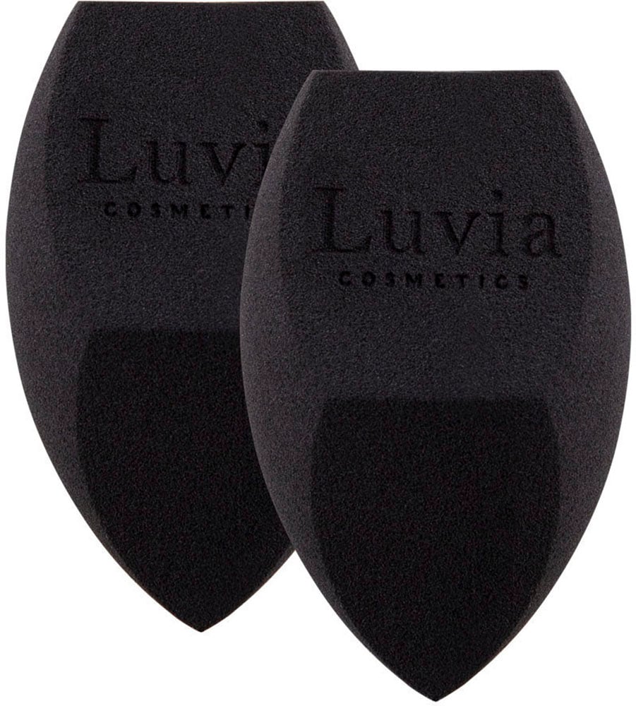 Luvia Cosmetics Schminkschwamm »Diamond Make-up Sponge Set«, (Packung, 2 tlg.), feinporige Oberfläche für natürliches Hautbild