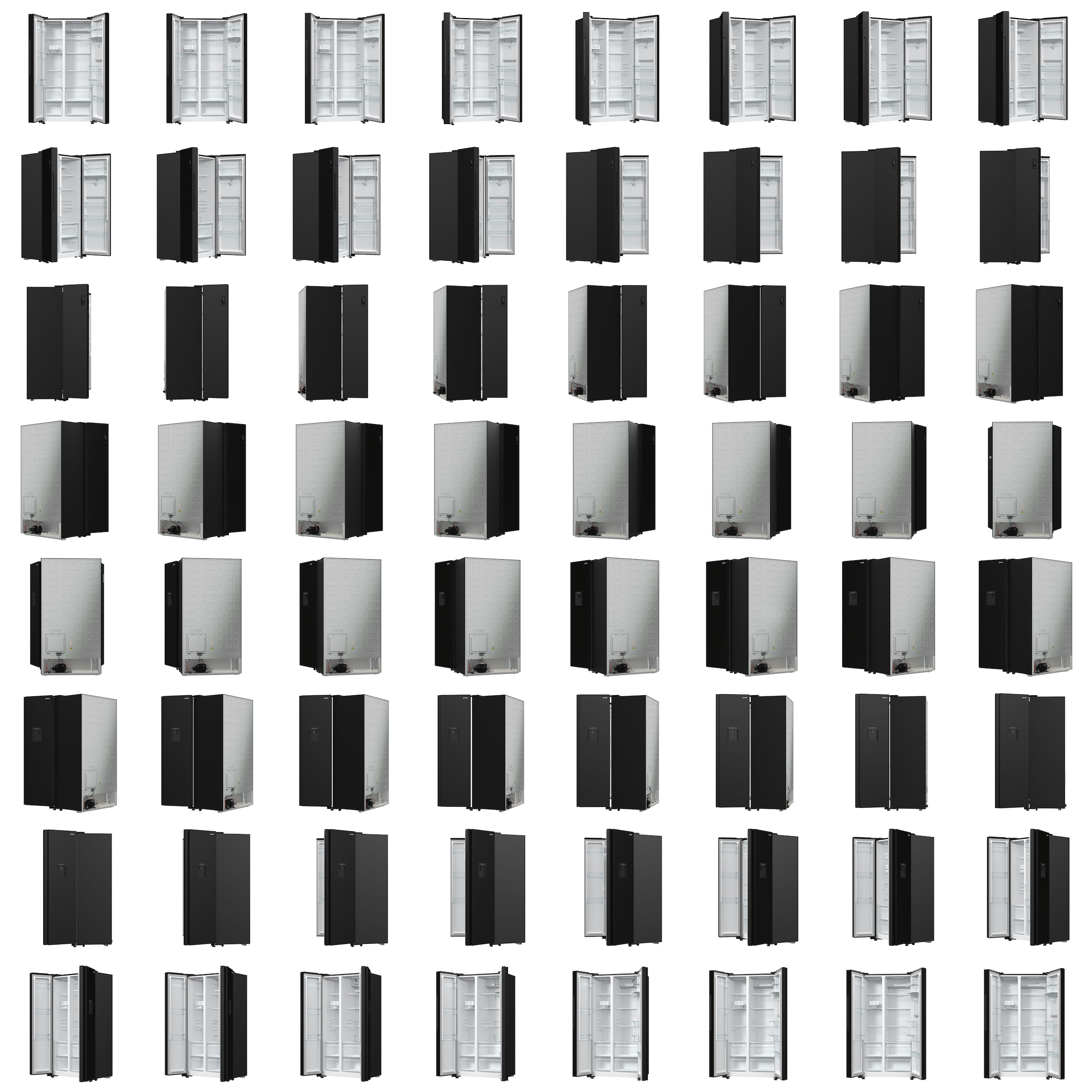 GORENJE Side-by-Side »NRR 9185 EABXLWD«, Wasserspender