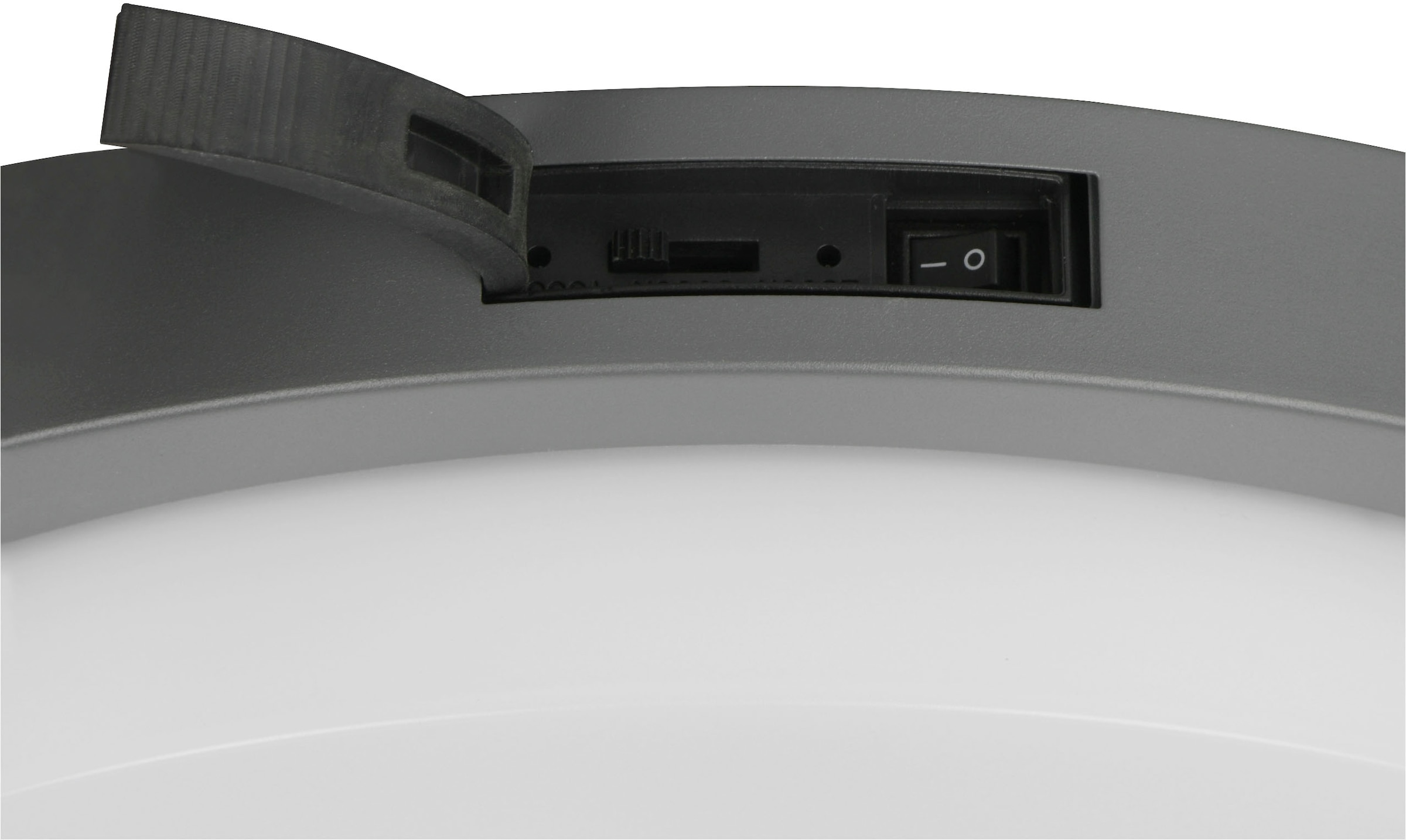 TRIO Leuchten LED Außen-Wandleuchte »BERMEJO, Hausnummer Leuchte mit Bewegungsmelder IP54 Fassadenleuchte« LED-Board 1 Stk. Farbwechsler | warmweiß - kaltweiß CCT Lichtfarbe einstellbar 2300-4000K, 1450 Lumen 14W Ø 30cm