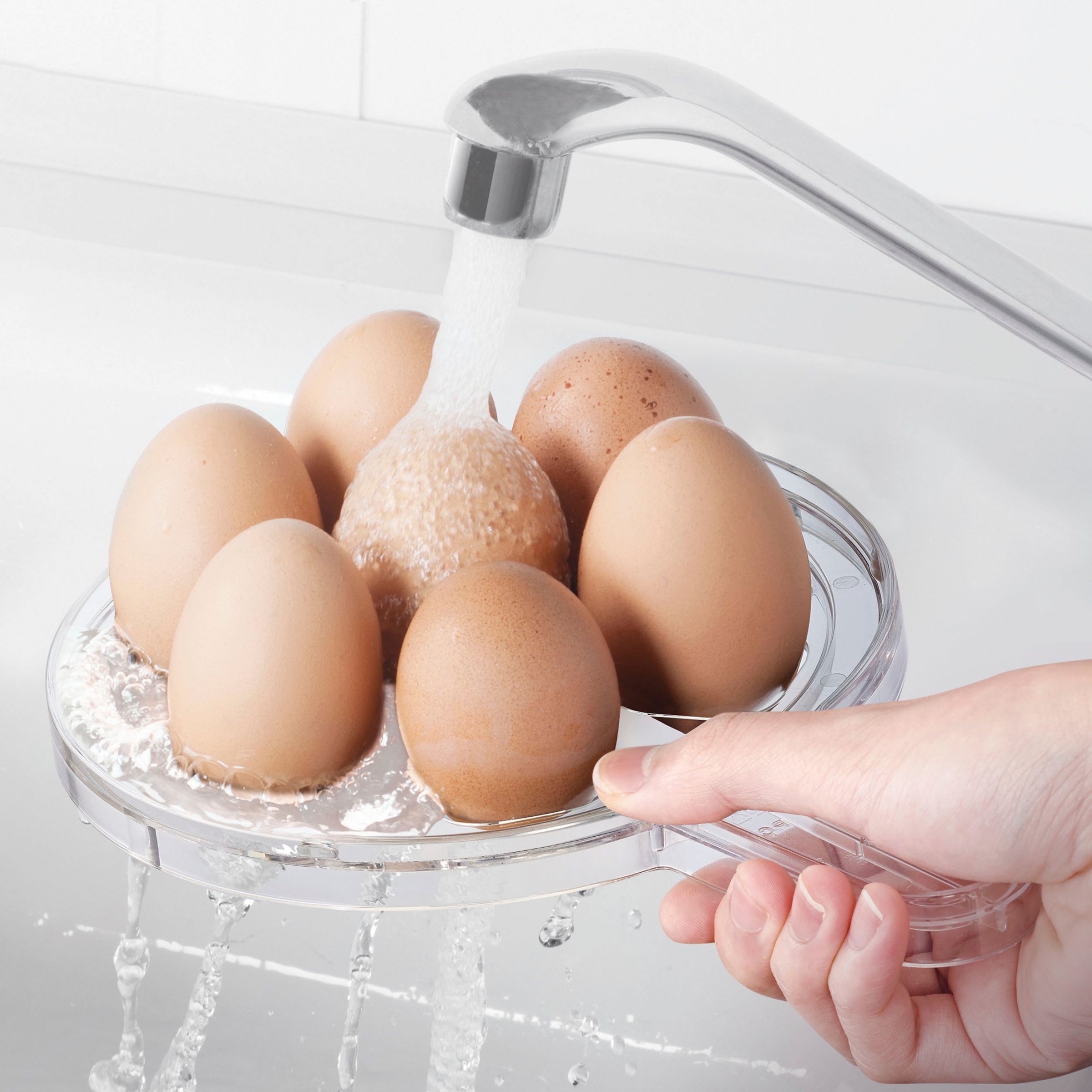 Krups Eierkocher »F23070 Ovomat Super«, für 7 St. Eier, 400 W, 2 Kochprogramme, praktisches Zubehör, 7 Eier gleichzeitig
