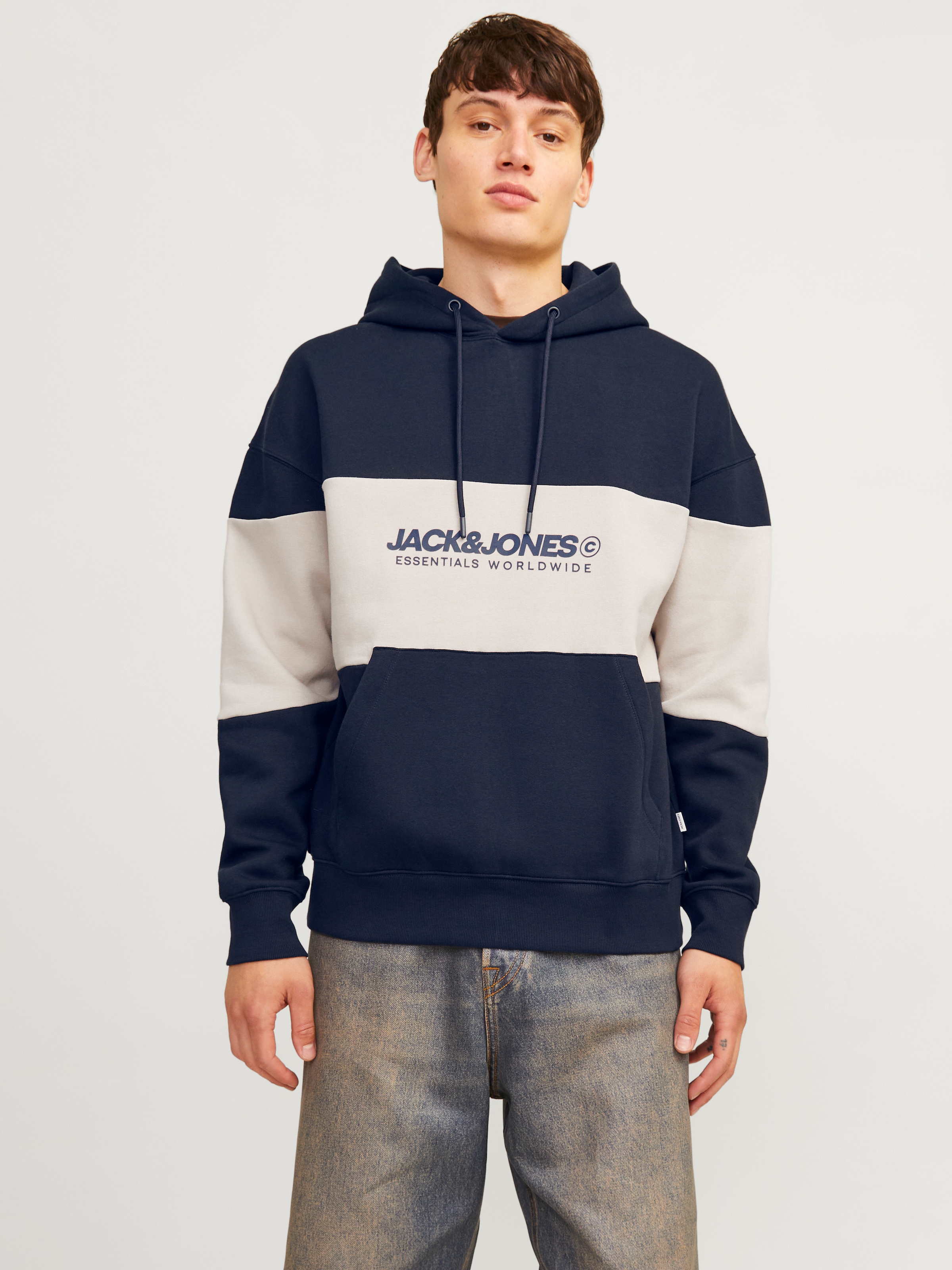 Kapuzensweatshirt »JJELEGACY BLOCKING SWEAT HOOD NOOS«