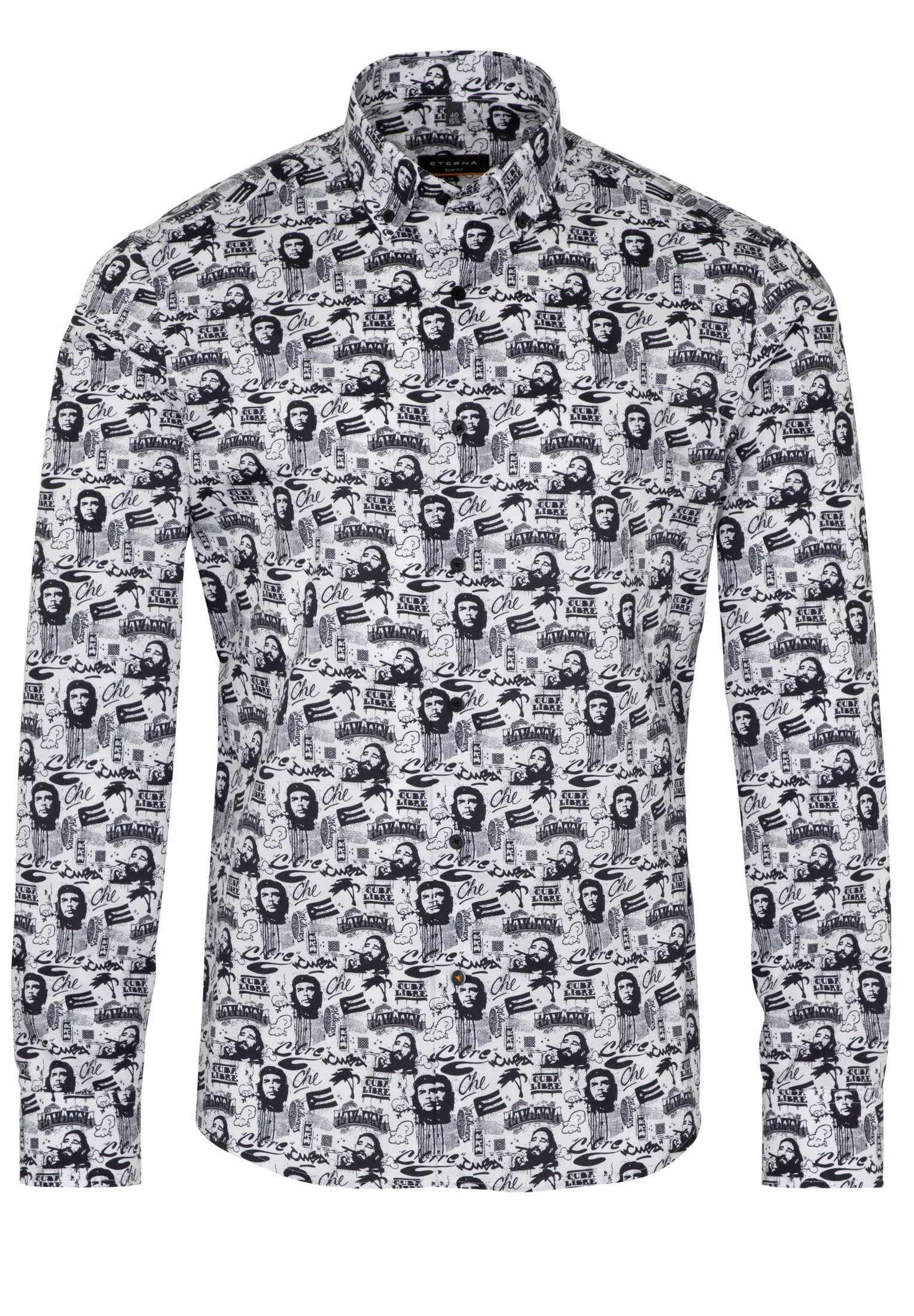Eterna Langarmhemd »SLIM FIT«, NON IRON (bügelfrei)