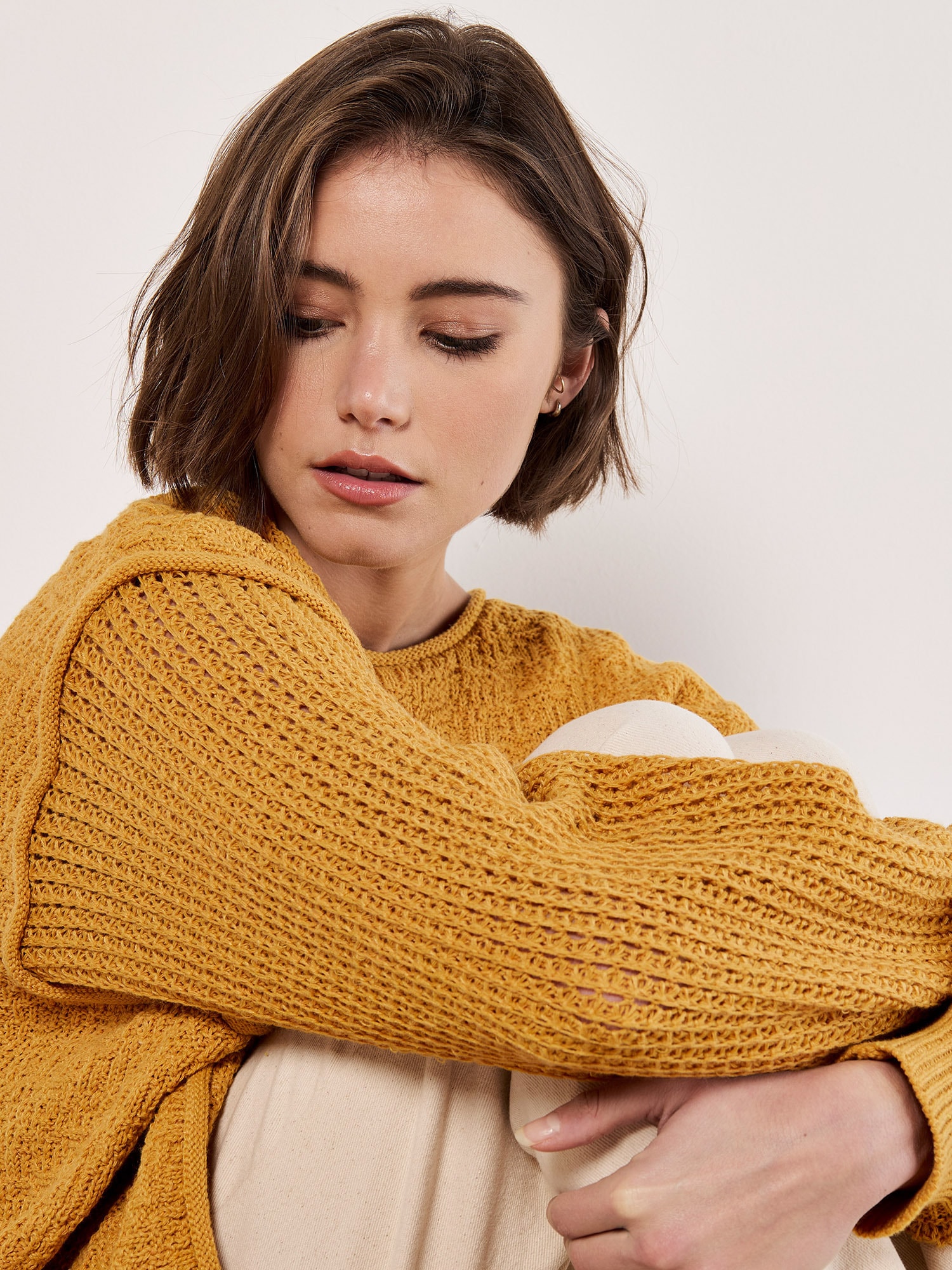 Apricot Strickpullover »Pullover« mit Brusttasche