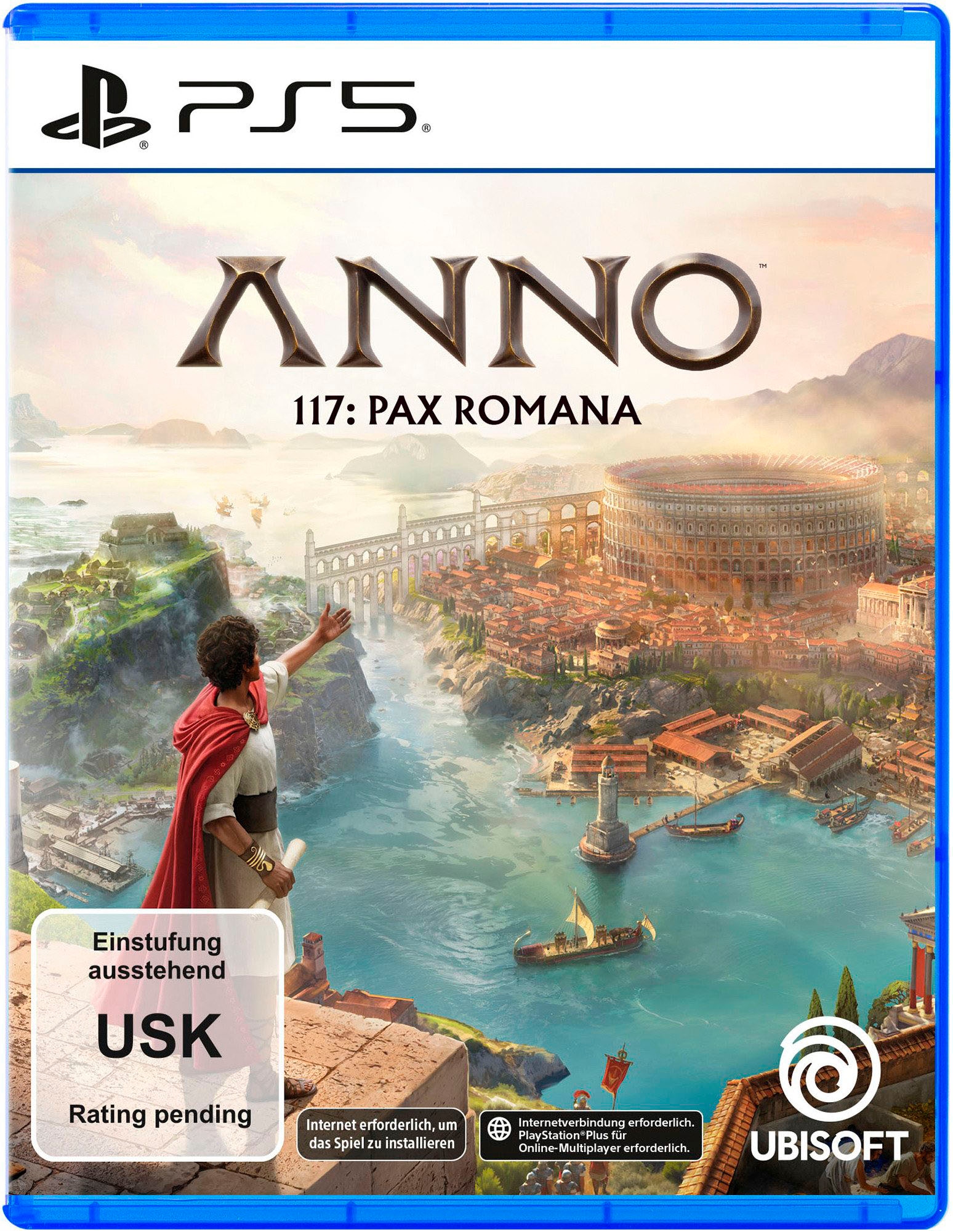 PlayStation 5 Konsolen-Set »PS5 Disk Edition + Anno 117 Pax Romana« 1.000 GB