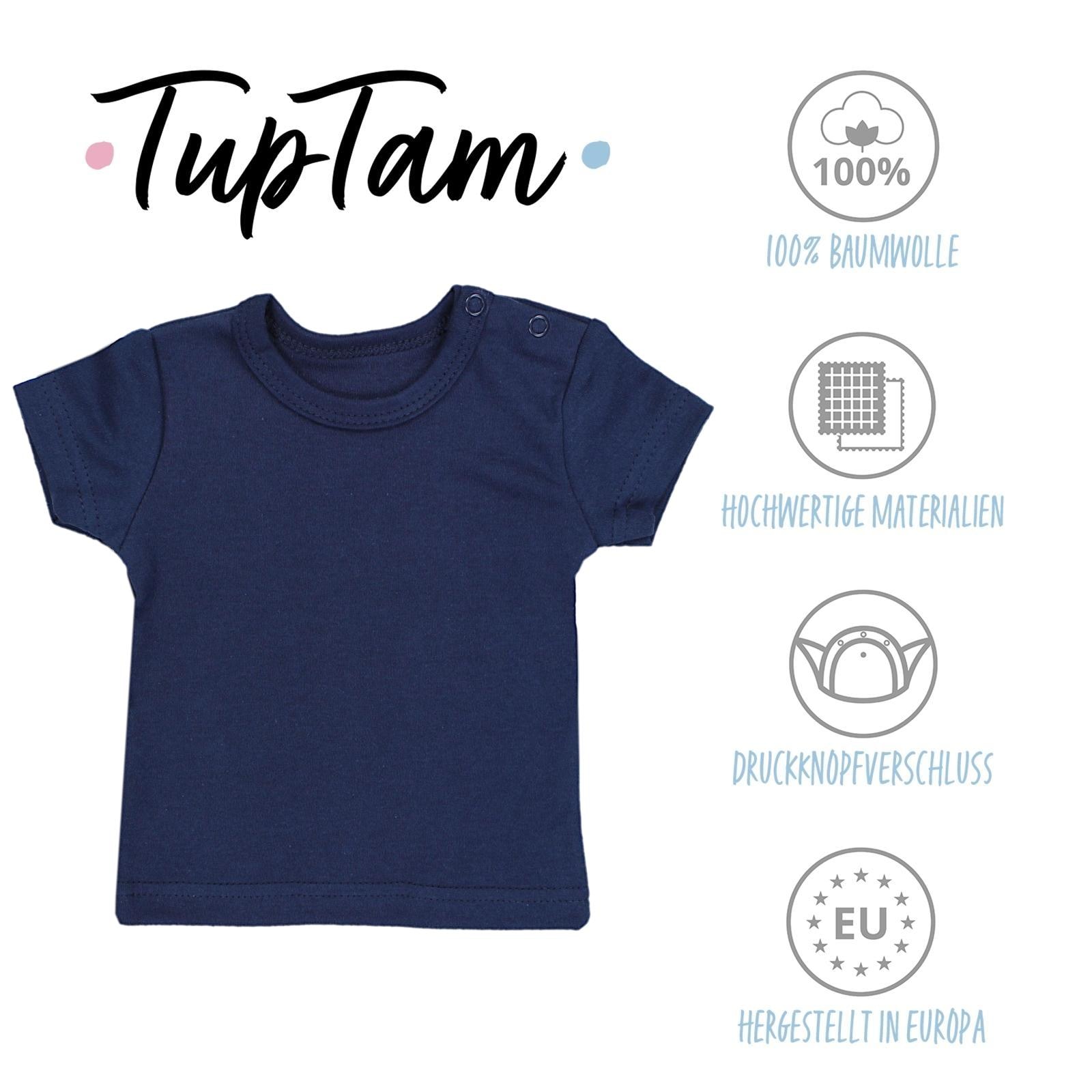 TupTam T-Shirt »Shirt Baby Kurzarm T-Shirt 5er Set«