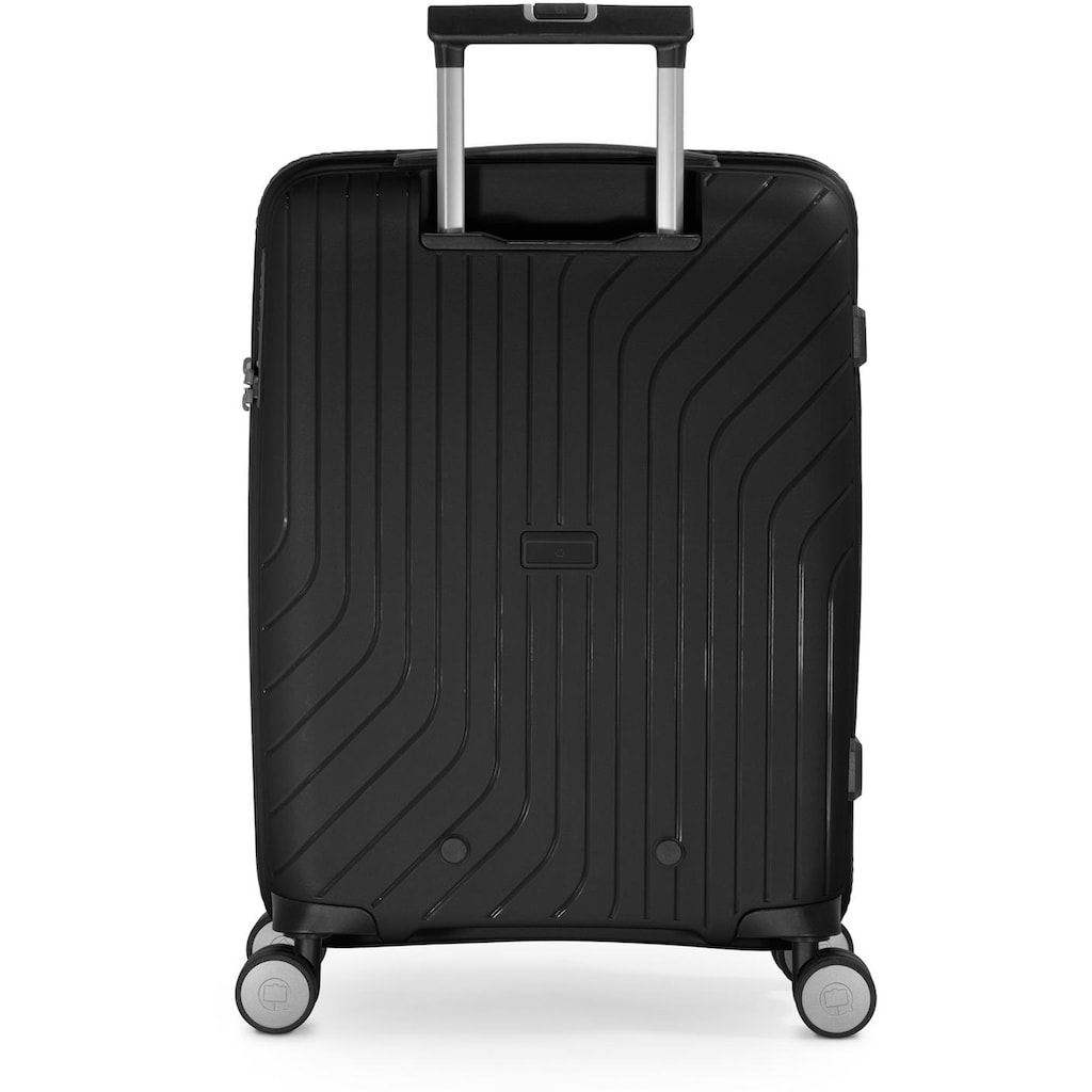 Hauptstadtkoffer Hartschalen-Trolley »TXL, schwarz, 55 cm«, 4 Rollen