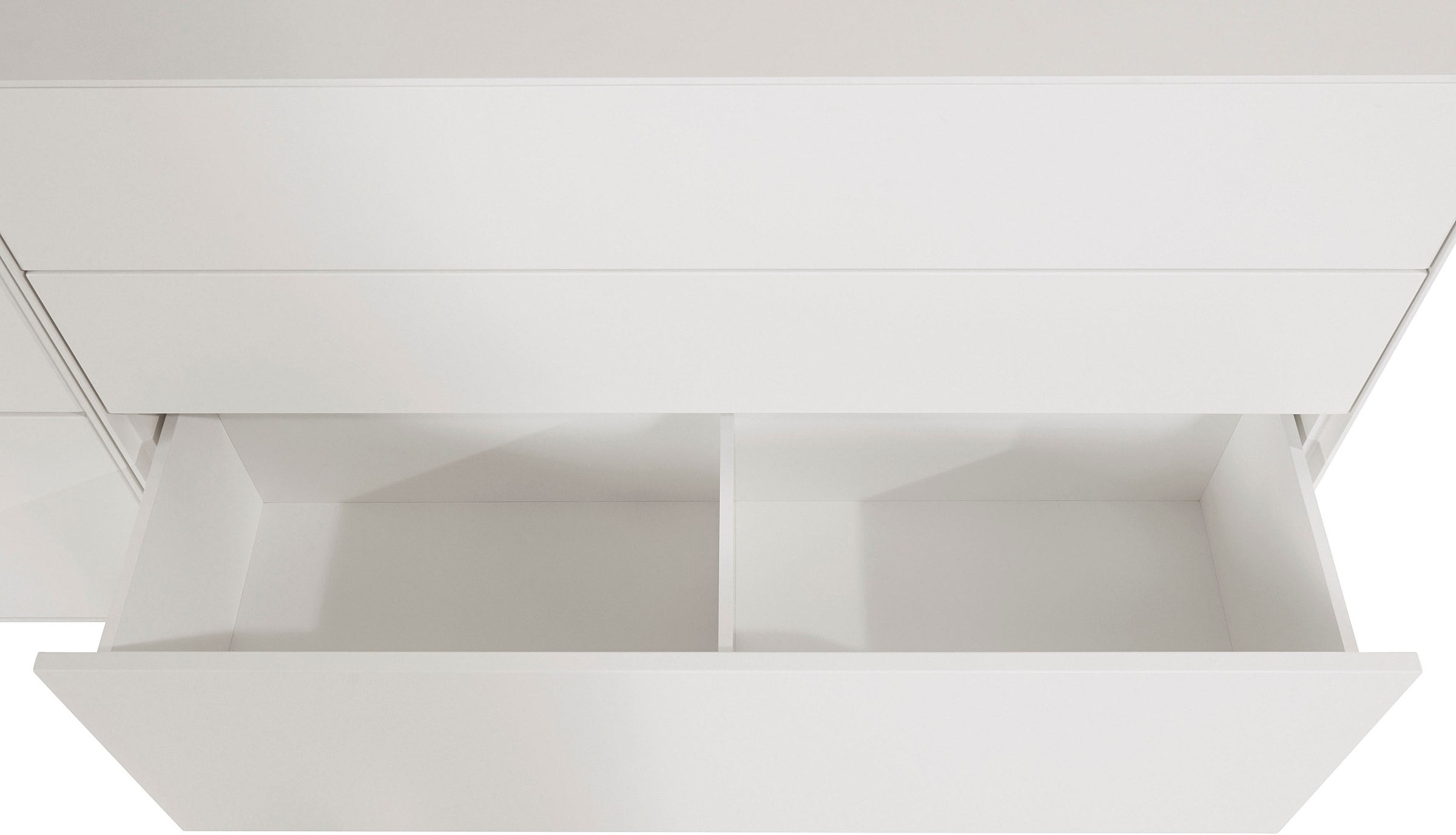 LeGer Home by Lena Gercke Sideboard »Essentials«, (2 St.), Breite: 224cm, MDF lackiert, Push-to-open-Funktion