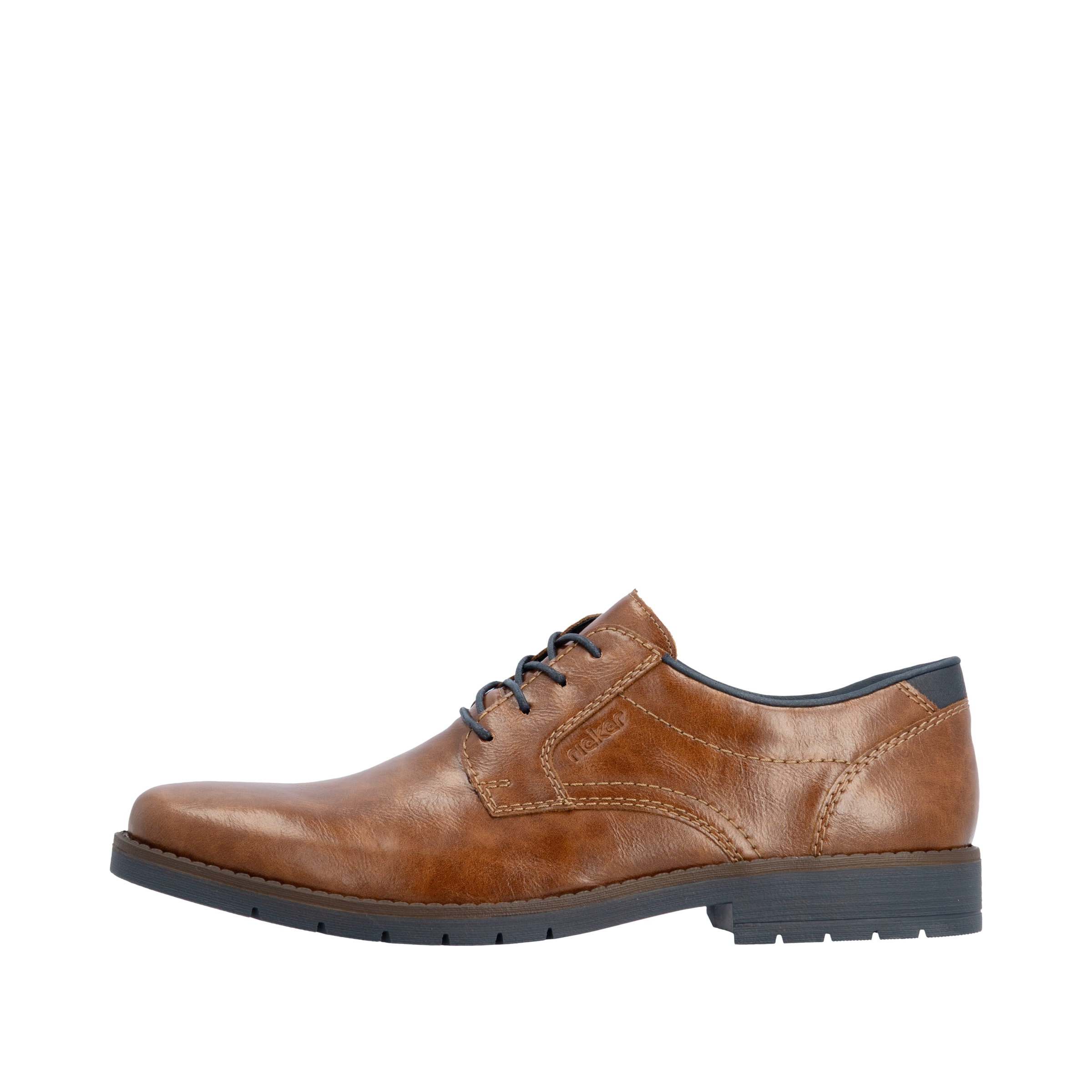 Rieker Schnürschuh  Halbschuh, Business-Schnürer, Anzugschuh mit Blockabsatz