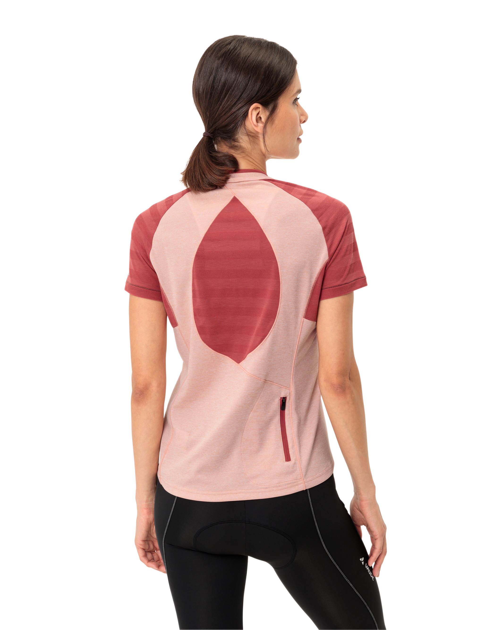 VAUDE Radtrikot, Fahrradshirt mit Materialeinsätzen