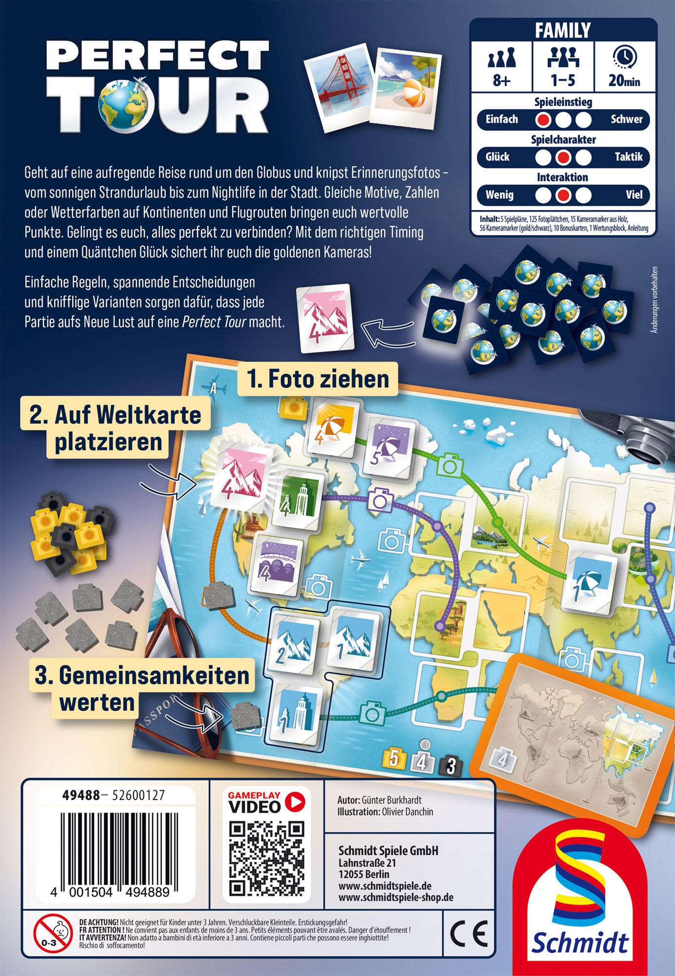 Drei Magier Spiele Spiel »Perfect Tour« Made in Germany