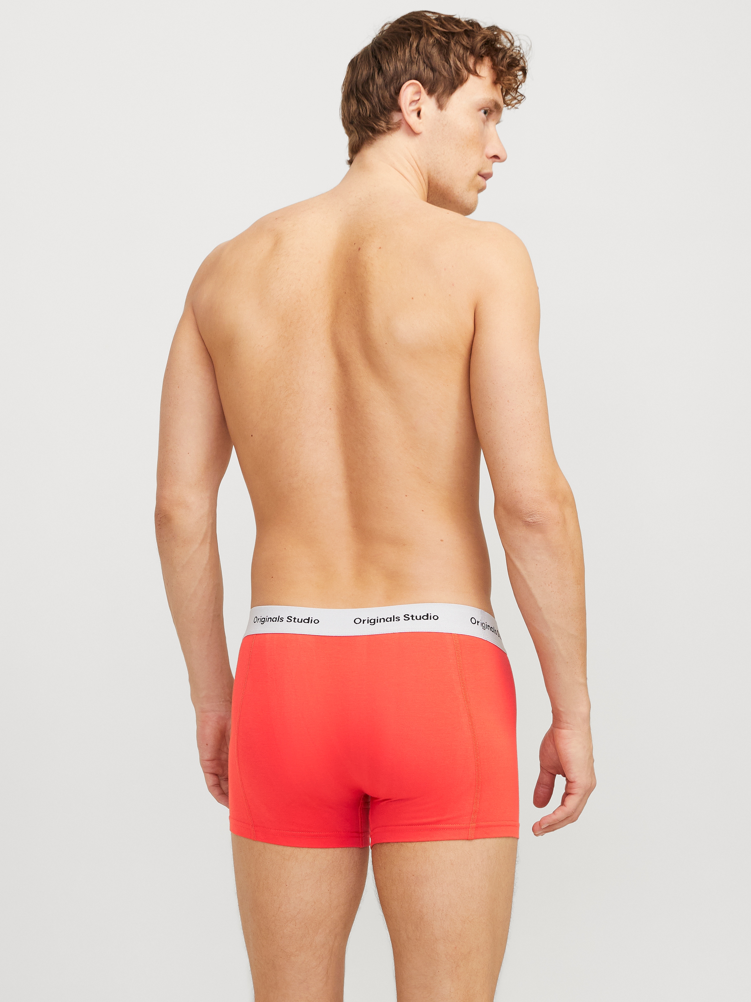 Jack & Jones Trunk »JACVESTERBRO SOLID TRUNKS 3 PACK NOOS«, (Packung, 3 St.)