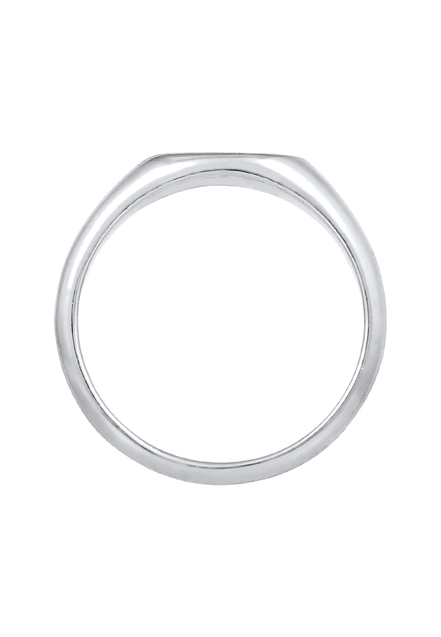 Elli Siegelring »Ring Siegelring Oval Pinky Ring 925 Silber«