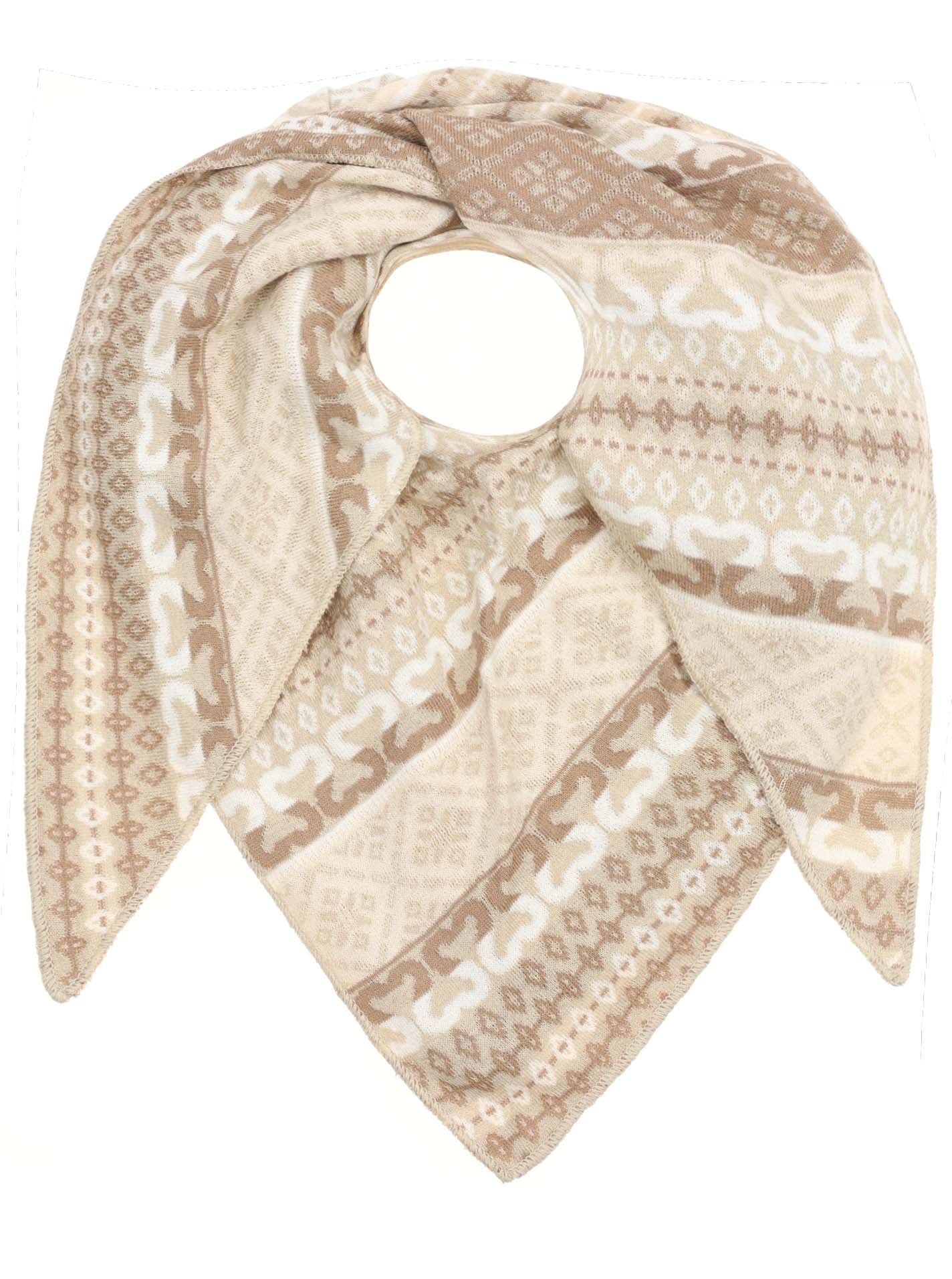 Zwillingsherz Dreieckstuch »"Maralda"« farbenfrohes Muster, wärmend, Strick