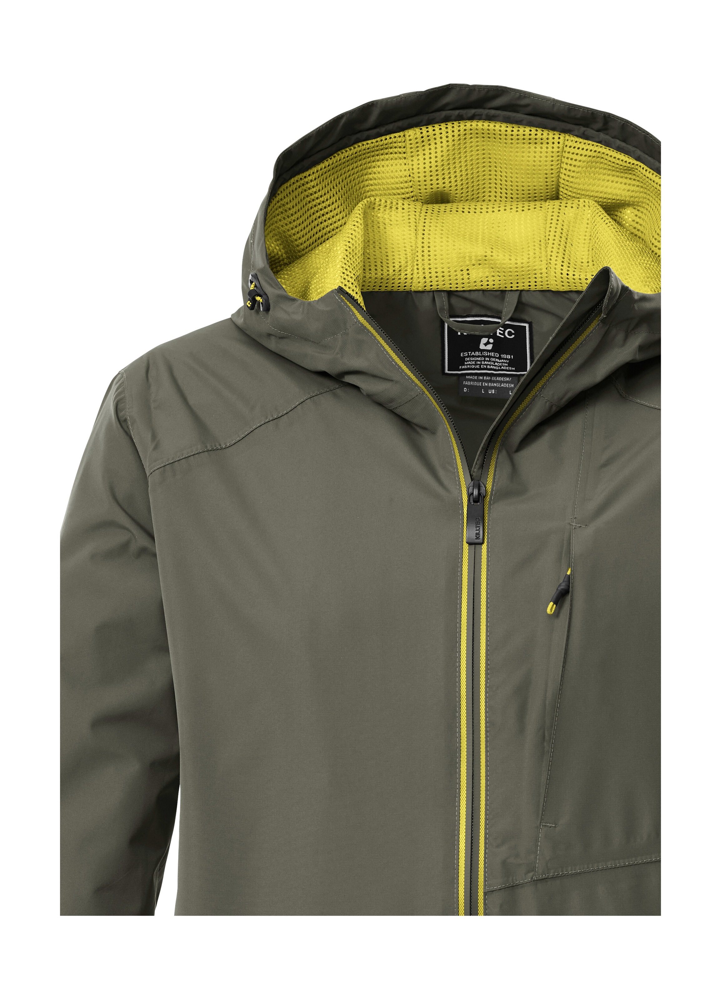 Killtec Funktionsjacke »KOS 56 MN JCKT« Leichte, wasserdichte Jacke, atmungsaktiv, kompakt verstaubar