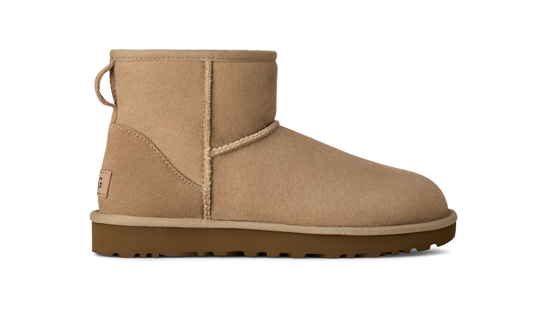 UGG Schlupfboots »Unisex Classic Mini II«  , Bequemschuh, Freizeitschuh im Twinface-Design