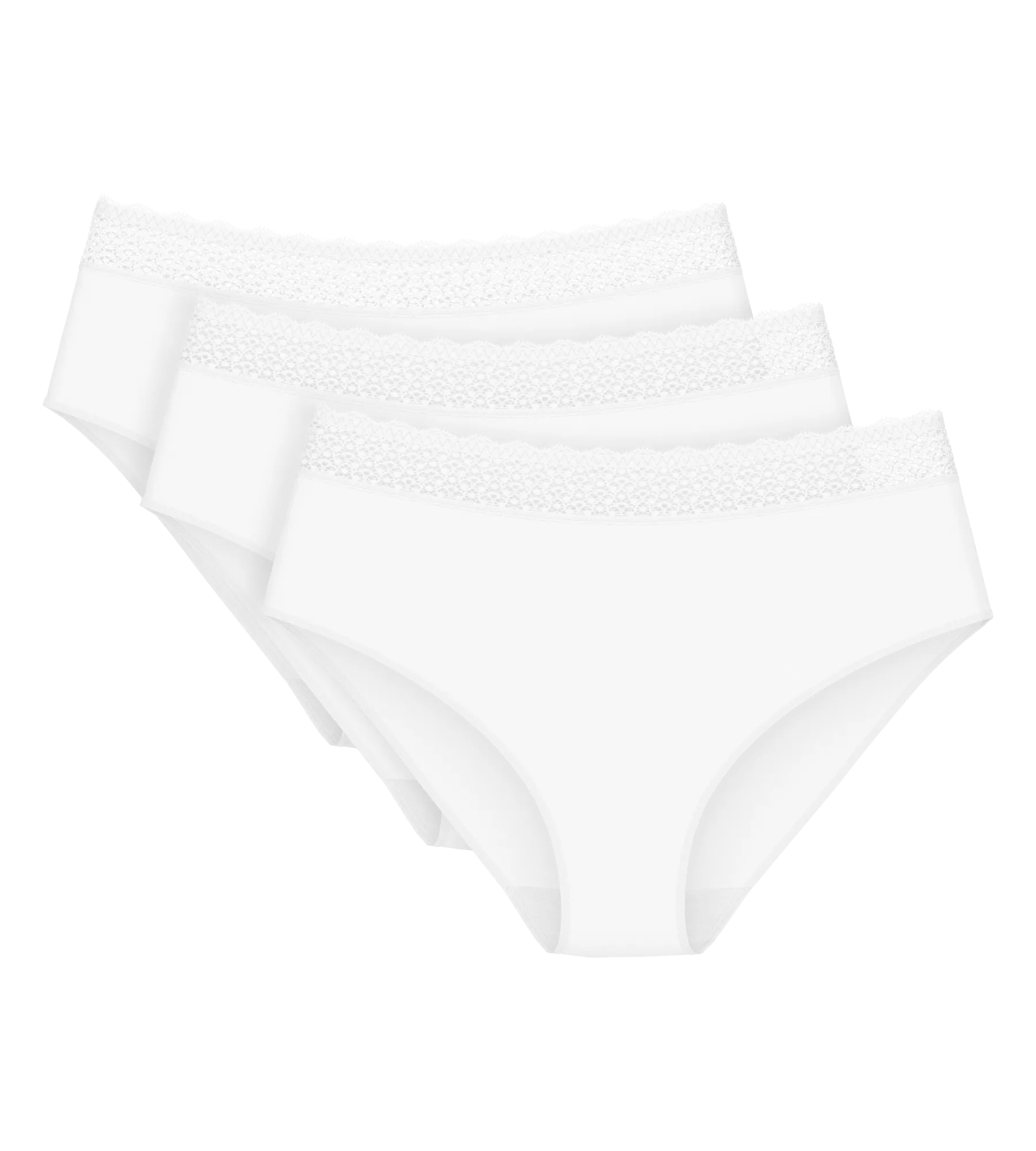 Triumph Midislip »Feel of Modal Midi 3P« 3er Pack,  sehr weich, höherer Schnitt