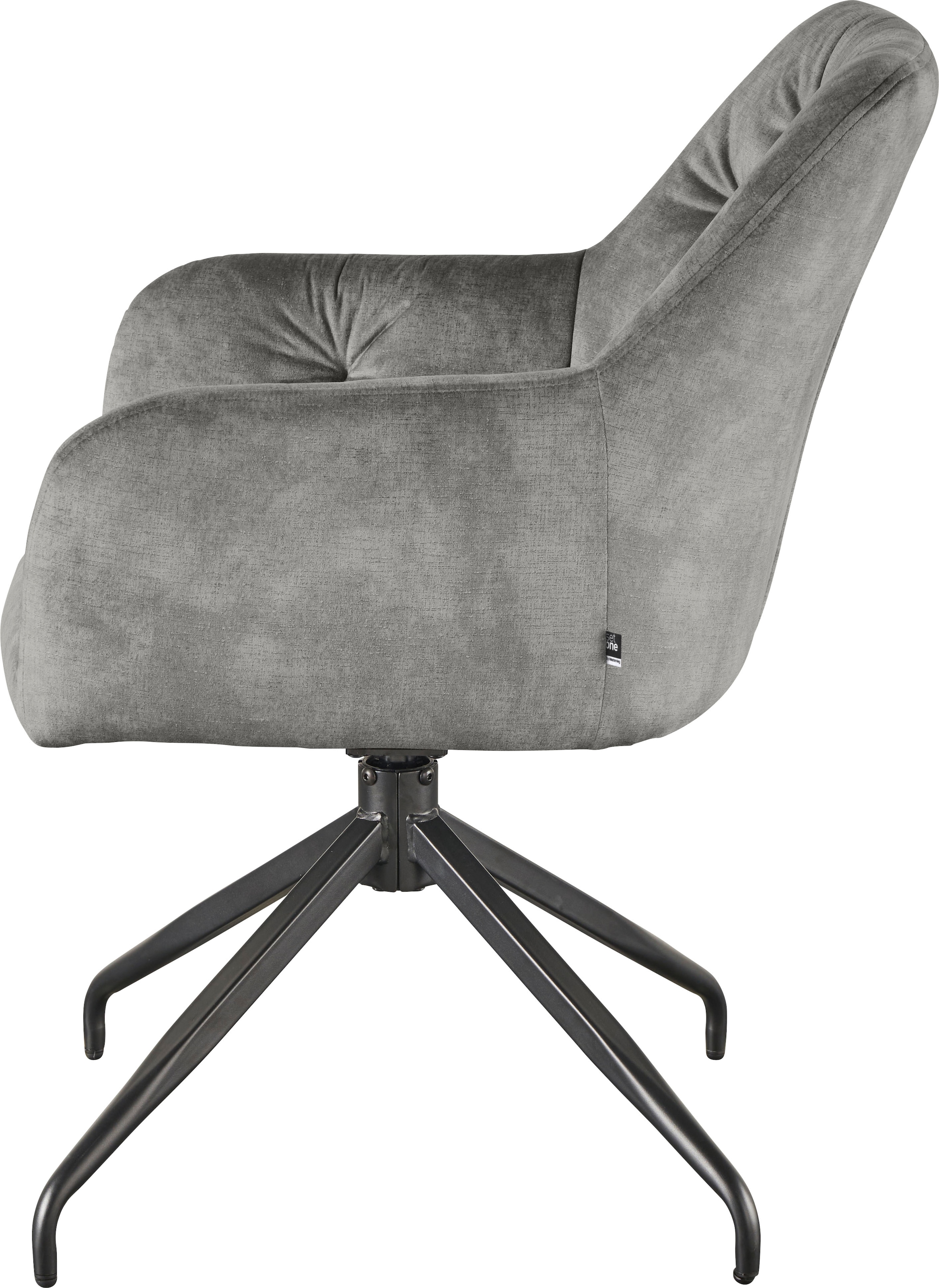 set one by Musterring 4-Fußstuhl »Yonkers« (Set) 2 Stk.mit Stativgestell, praktische Auto-Return und Wippfunktion