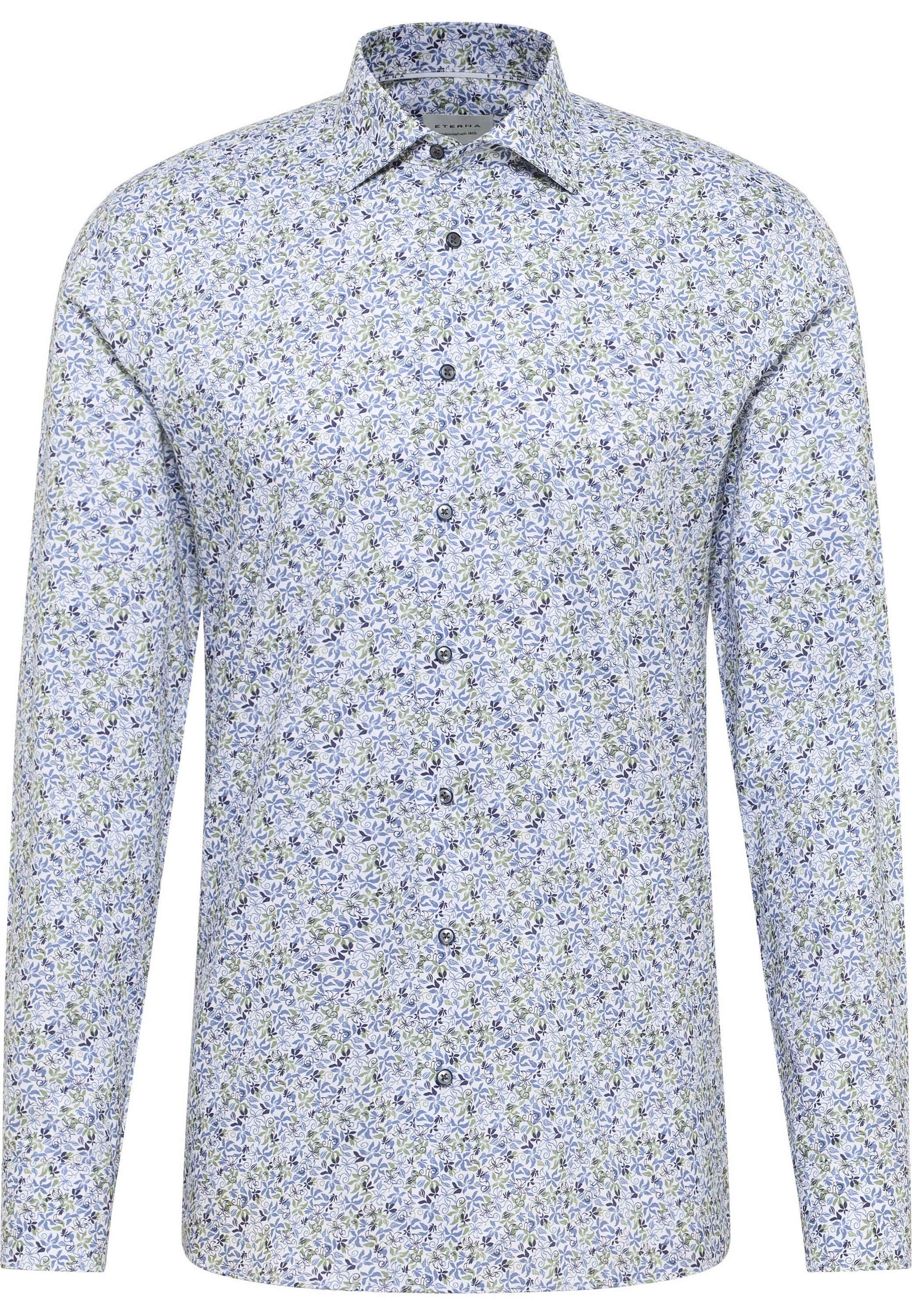 Eterna Langarmhemd »SLIM FIT«, NON IRON (bügelfrei)