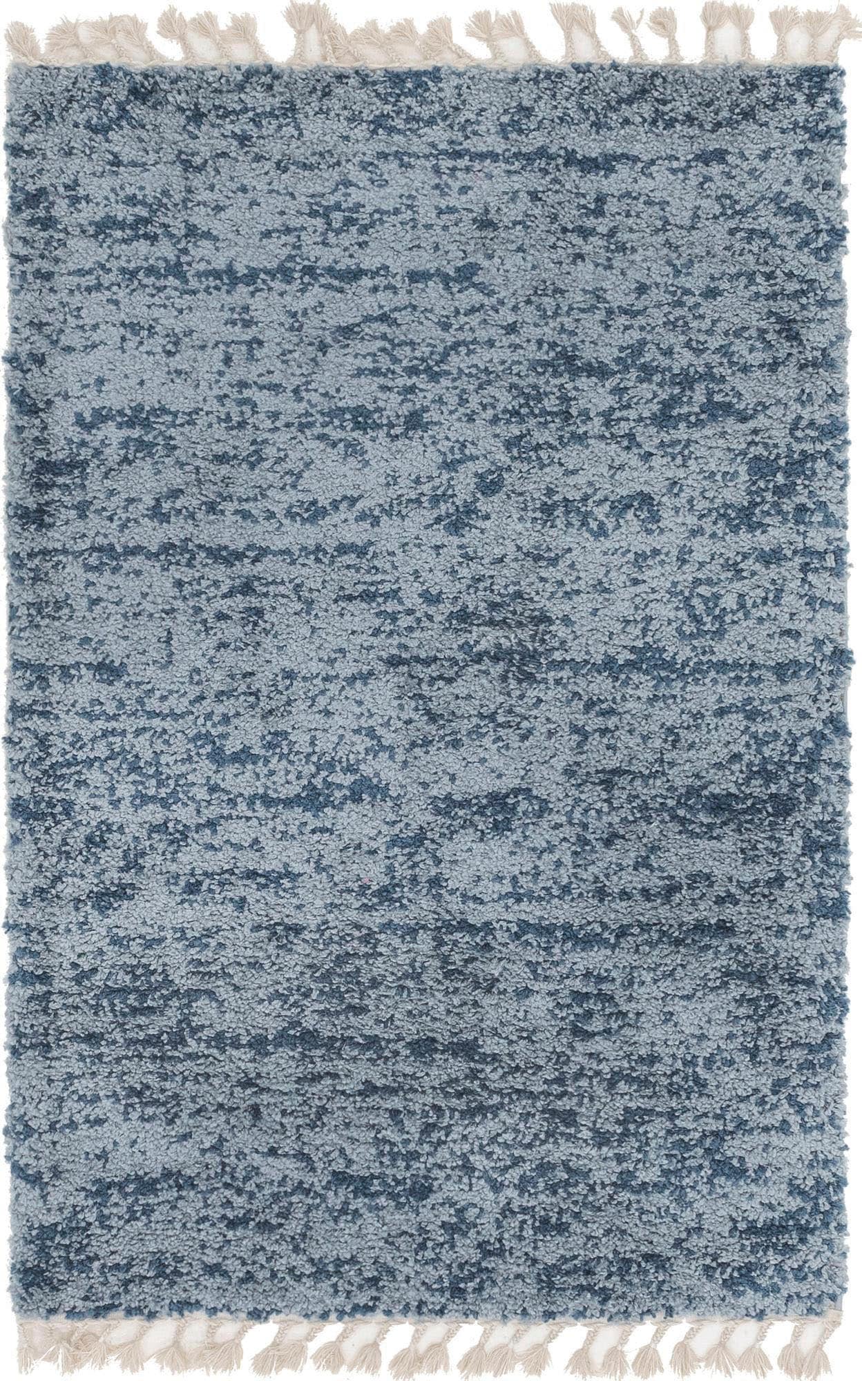 Myflair Möbel & Accessoires Hochflor-Teppich »Top Shag, LAGERRÄUMUNG!«, rechteckig, 32 mm Höhe, gewebt, melierte Optik, weich & kuschelig, mit Fransen