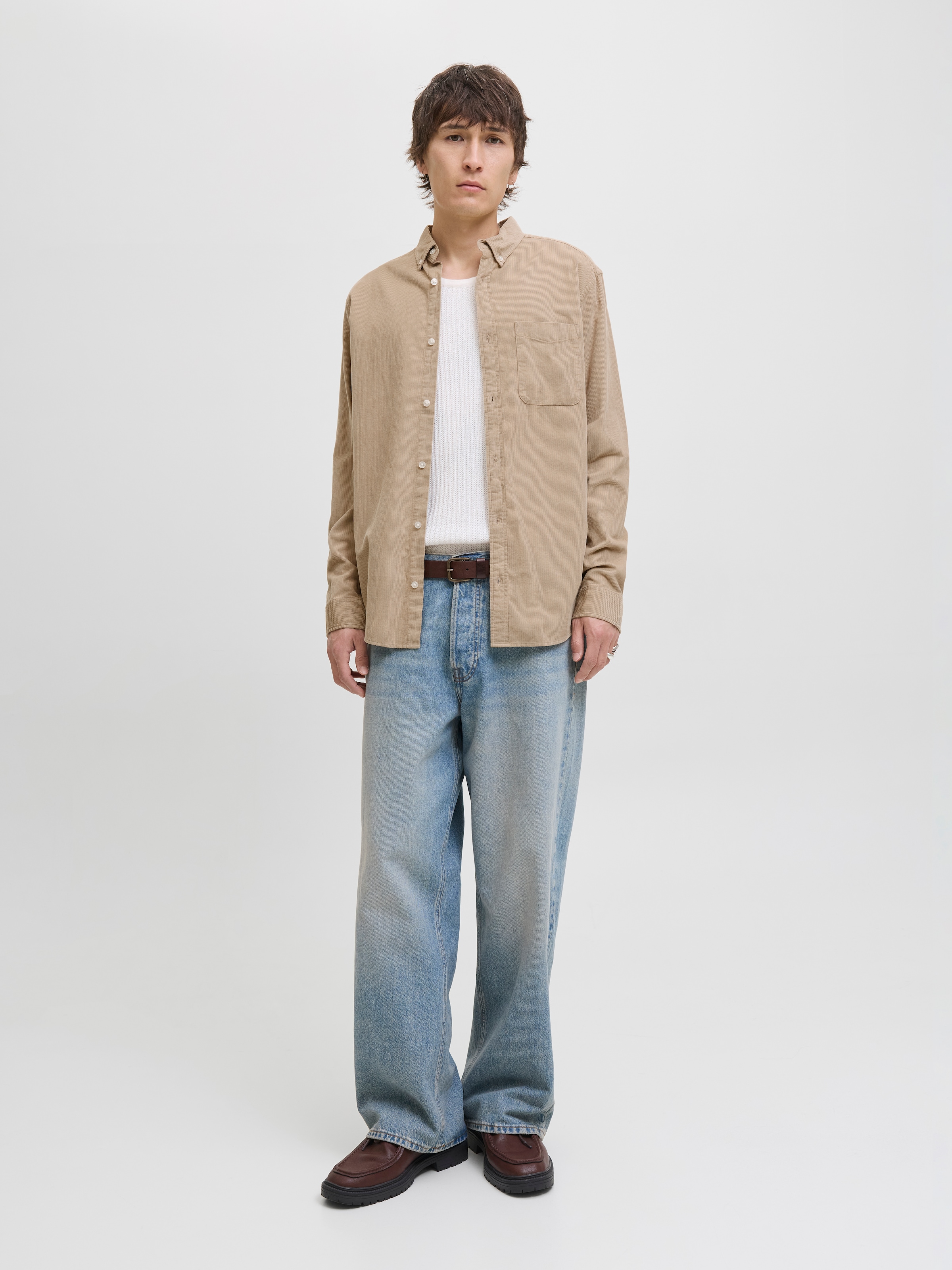 Jack & Jones Langarmhemd »JJECLASSIC CORD SHIRT L/S SN«