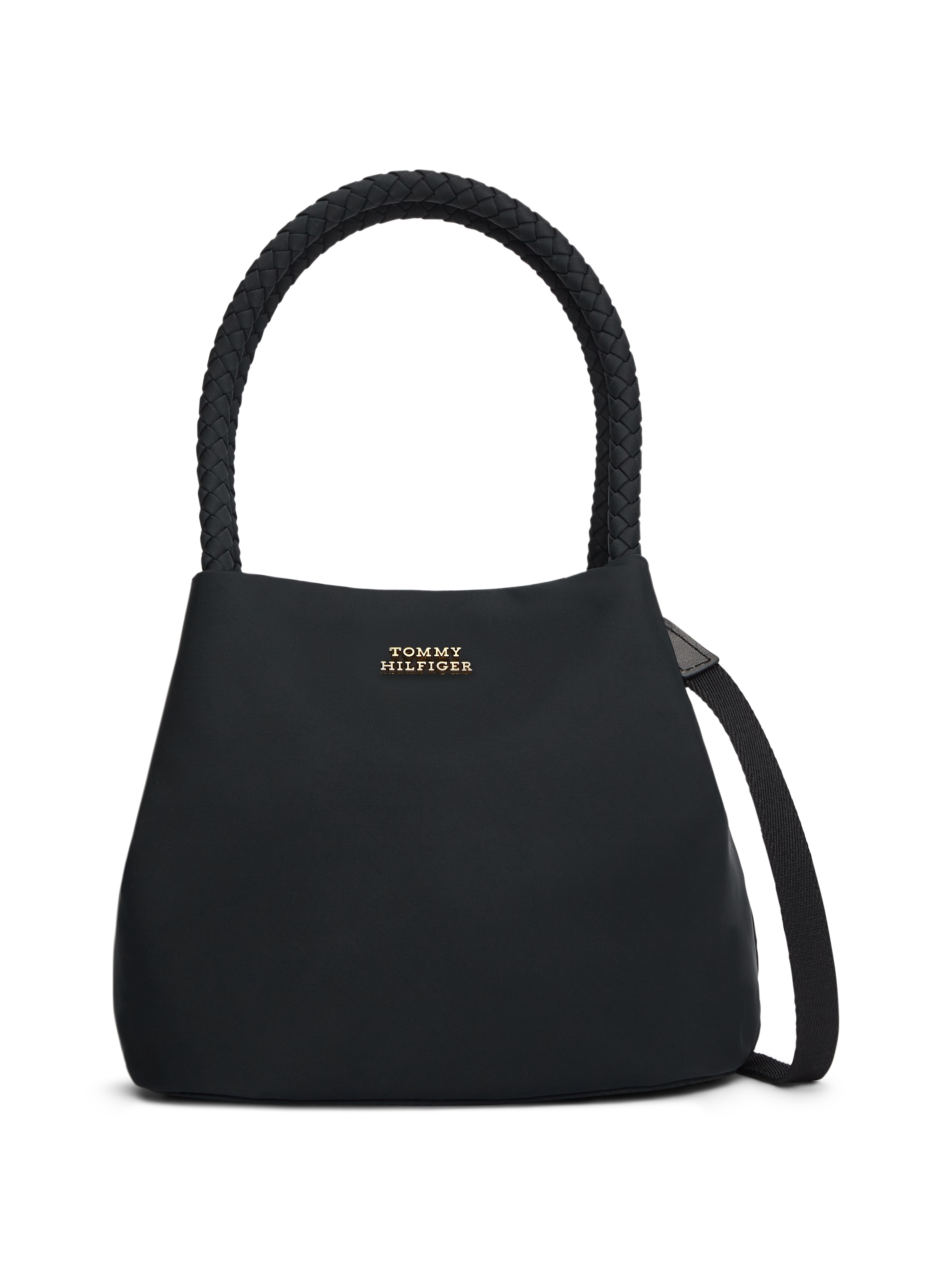 Tommy Hilfiger Handtasche »TH MARINA BUCKET NYLON« Damen Tragetasche, Umhängetasche, Schultertasche mit Logoschriftzug