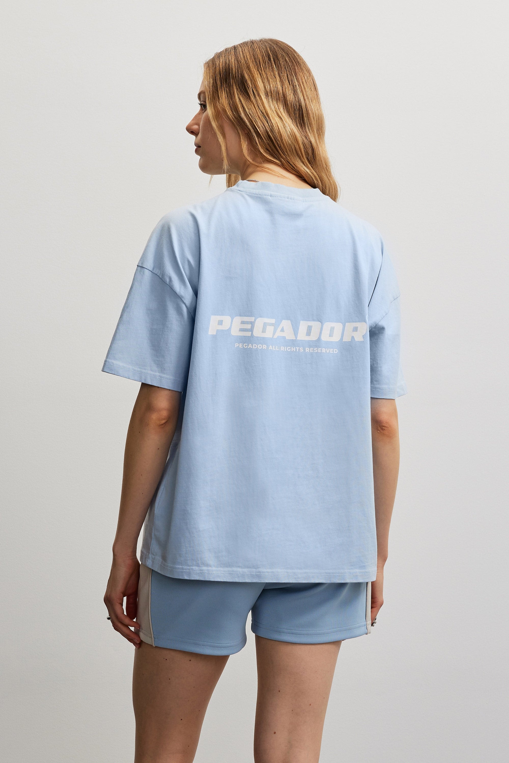 PEGADOR T-Shirt »ARENDAL LOGO HEAVY OVERSIZED TEE« Baumwolle, oversize