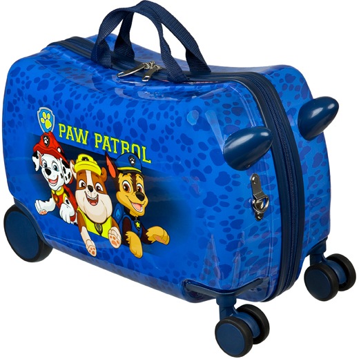 UNDERCOVER Kinderkoffer »Ride-on Trolley, PAW Patrol«, 4 Rollen, zum sitzen und ziehen