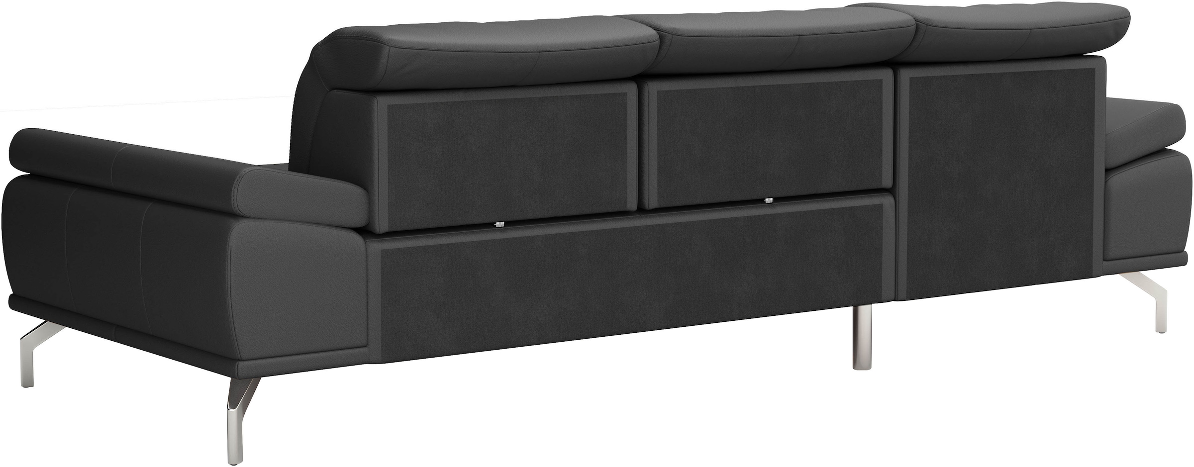 Places of Style Ecksofa »Caluna«, Inkl.Sitztiefenverstellung, wahlweise mit Kopf- und Armteilverstellung