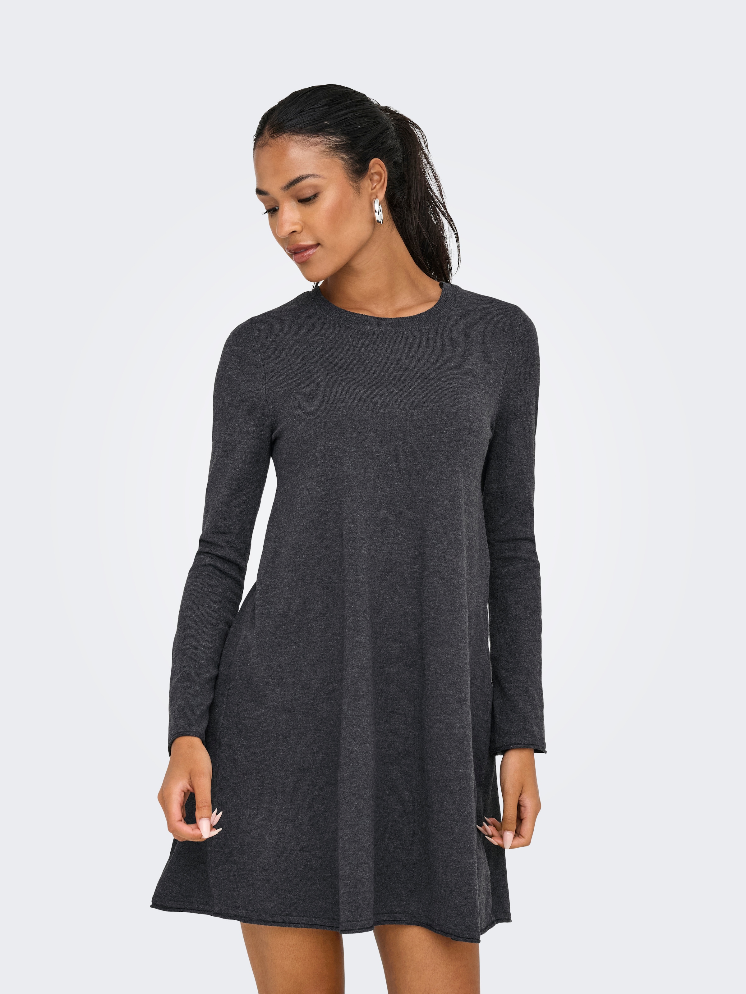 ONLY Midikleid »ONLAMALIO LIFE LS ONECK DRESS KNT«, Sommerkleid