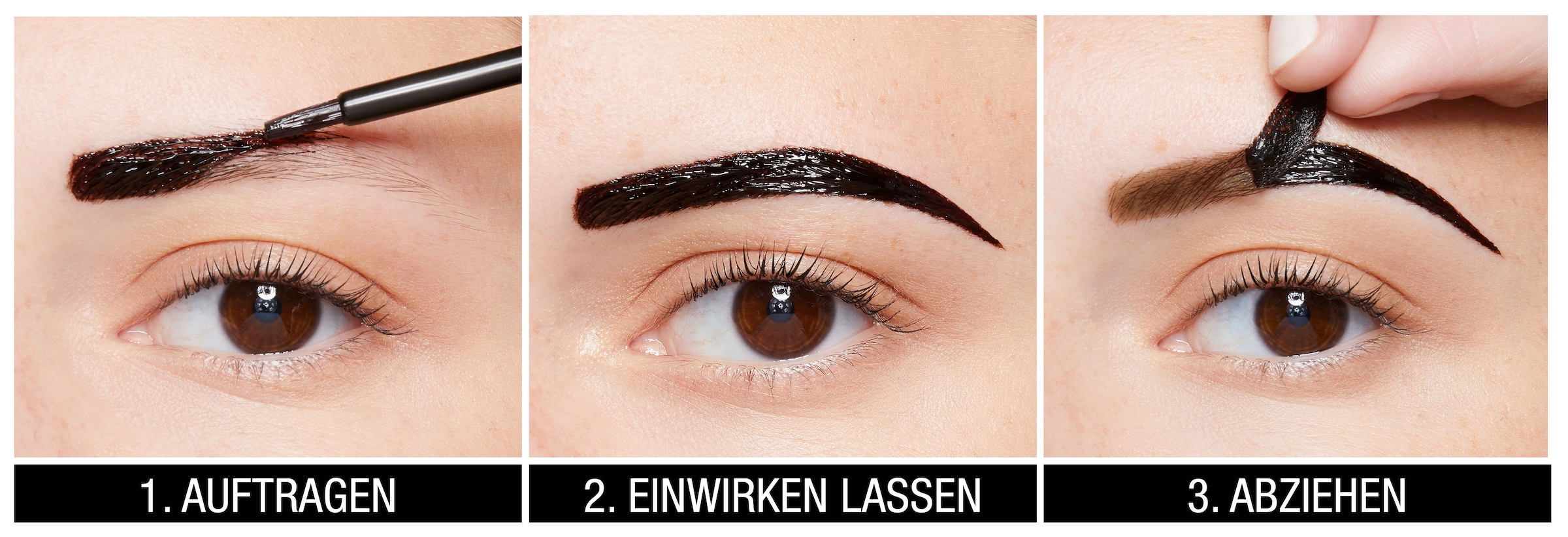 MAYBELLINE NEW YORK Augenbrauen-Gel »Eye Brow Tattoo Gel«, mit innovativer Peel-off-Formel