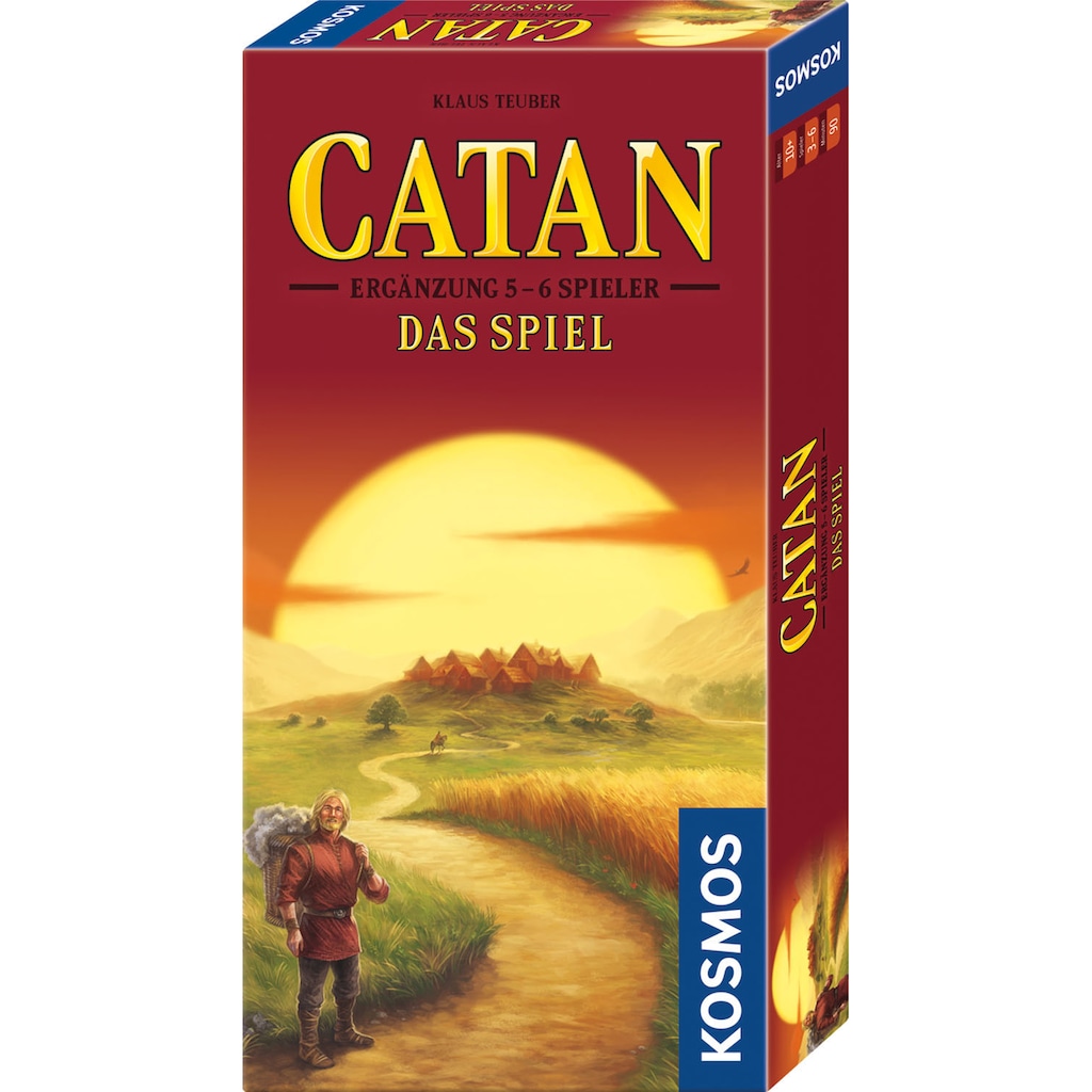 Kosmos Spiel »Catan - Das Spiel - Ergänzung 5-6 Spieler - Edition 2022«