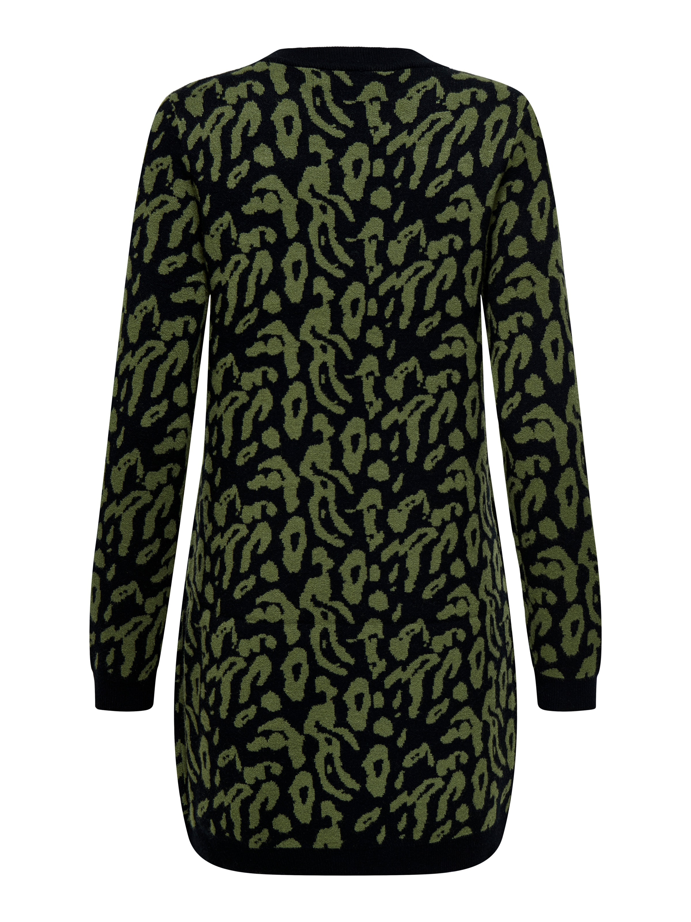 ONLY Strickkleid »ONLJENNI LS ANIMAL DRESS EX KNT«