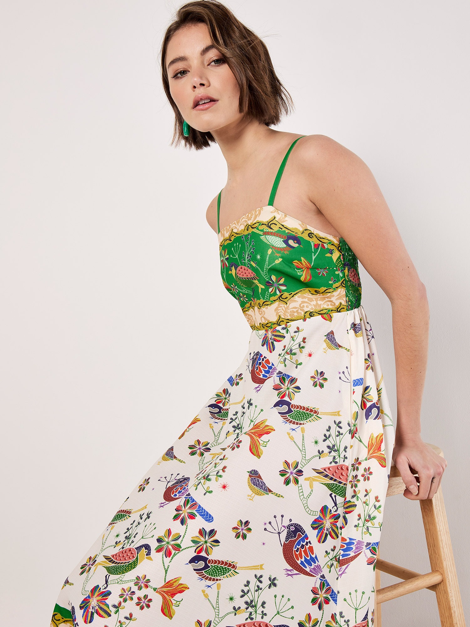Apricot Midikleid »Midikleid« mit Trägern