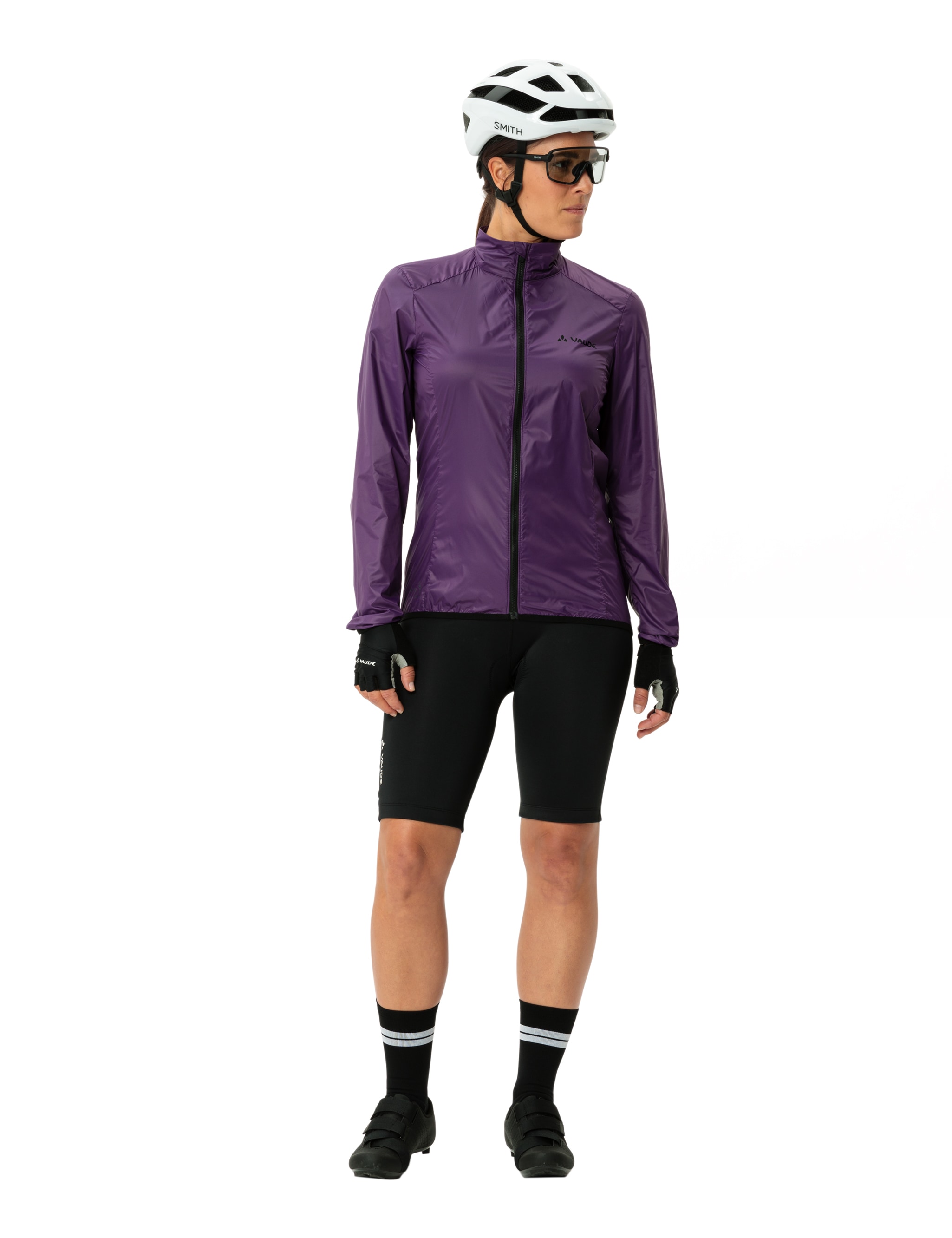 VAUDE Fahrradjacke »WOMEN'S MATERA AIR JACKET«, (1 St.), ohne Kapuze, Winddicht & Atmungsaktiv & Wasserabweisend