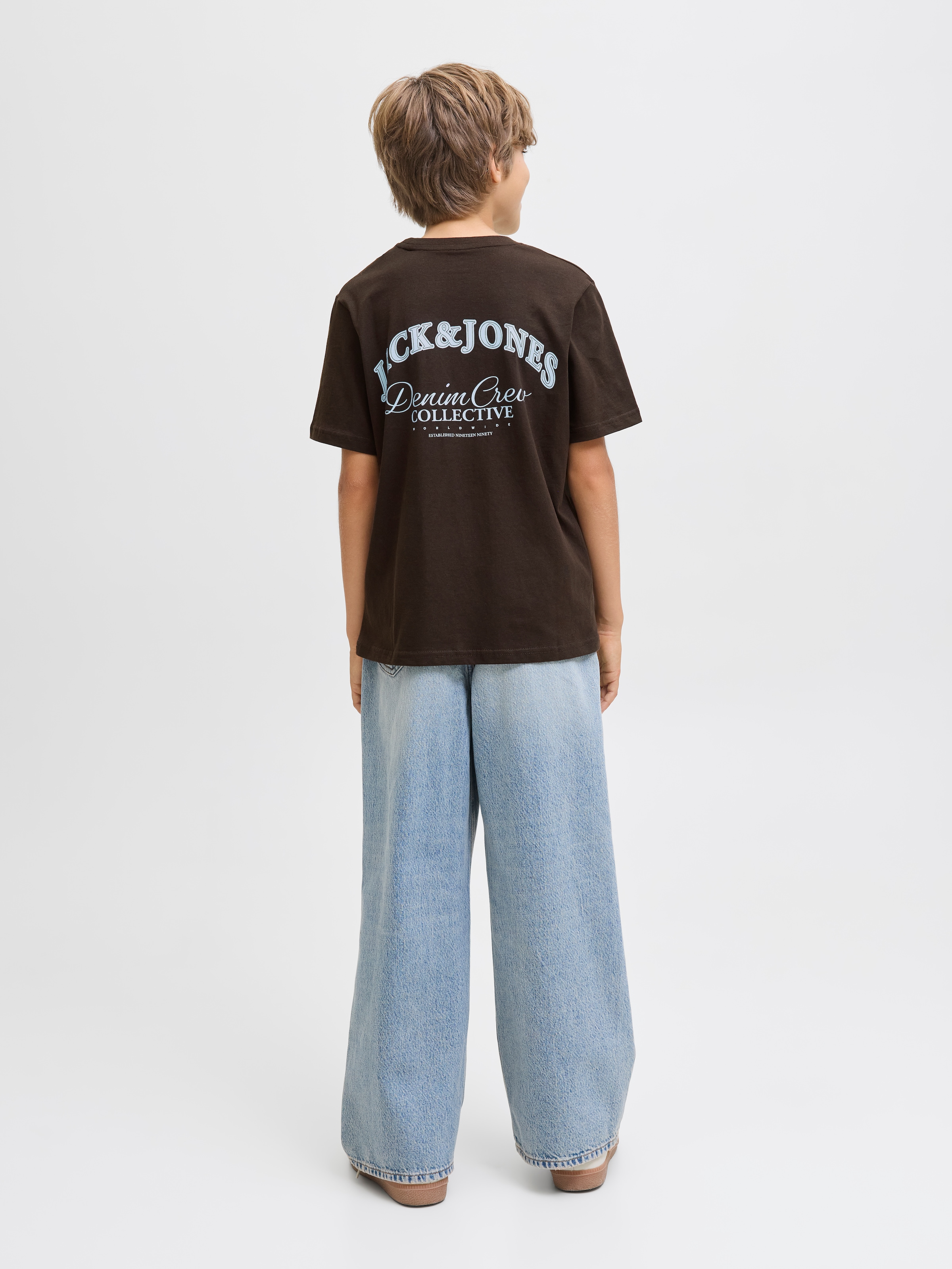 Jack & Jones Junior T-Shirt »JJEBRANDES BACKP RELAXED TEE SS SN JNR«