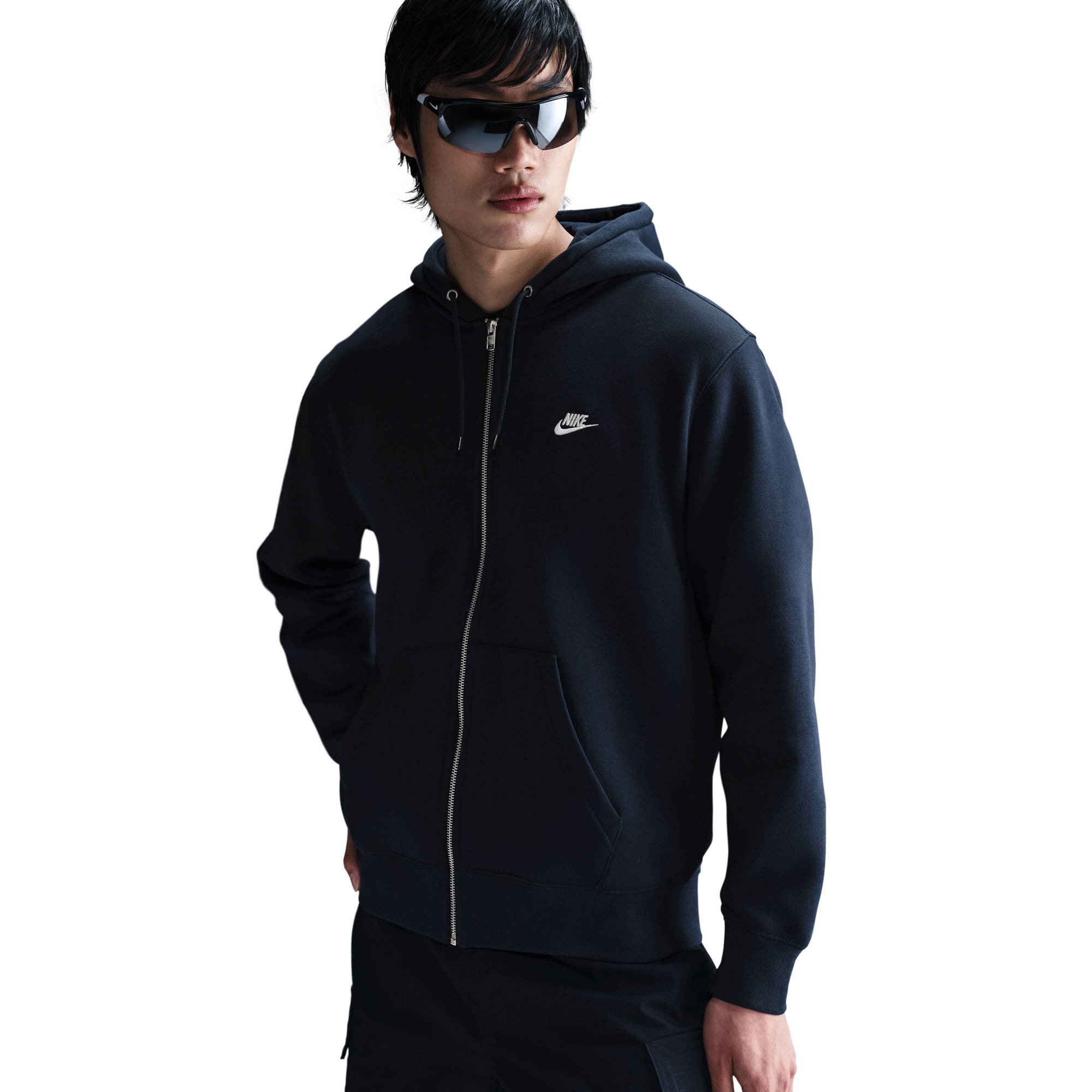 Nike Sportswear Kapuzensweatshirt »M NK CLUB BB FZ HOODIE«
