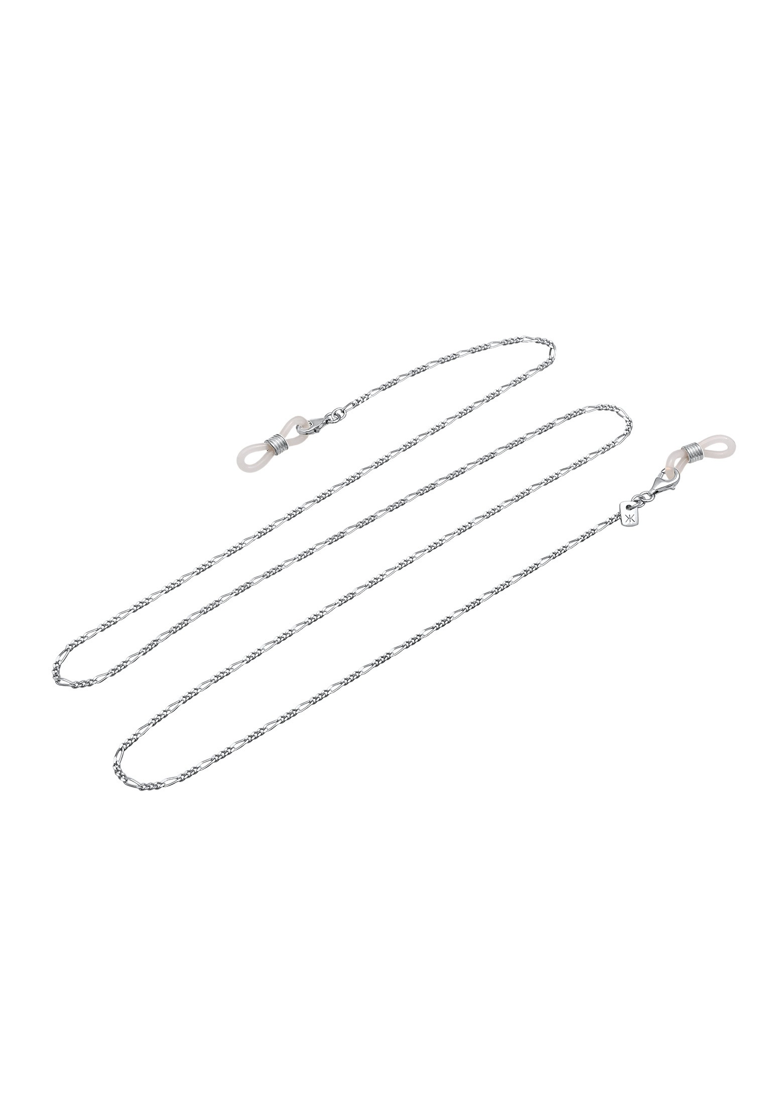 Kuzzoi Schmuckset »Schmuckzubehör Brillenkette Figaro Gliederkette 925 Sterling Silber«