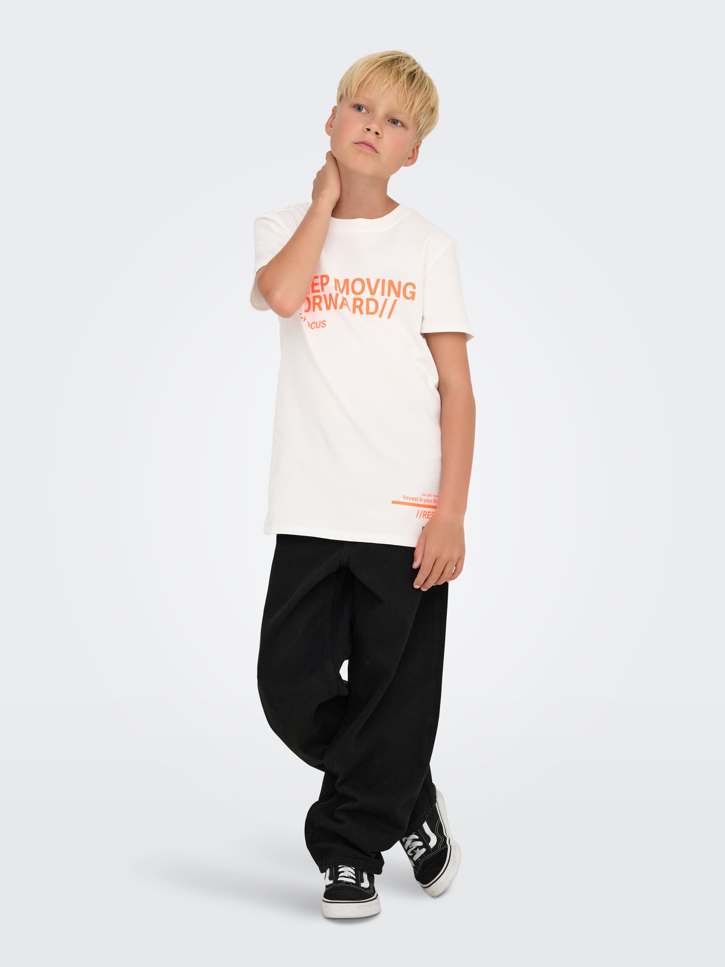 ONLY & SONS junior Loose-fit-Jeans »OSJFADE LOOSE BLACK 2874 PIM DNM NOOS« Baumwollmischung, loose fit