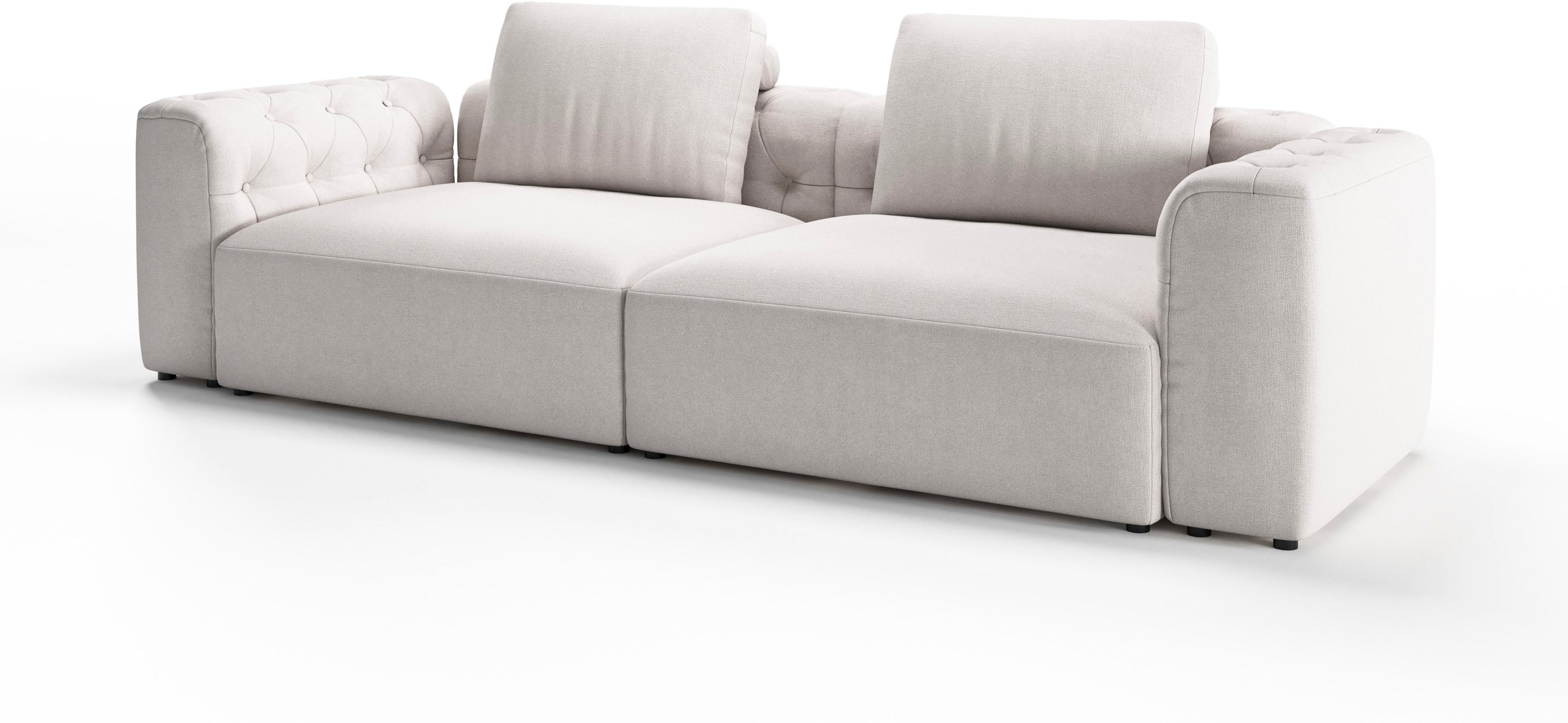 RAUM.ID 2,5-Sitzer »Cushid«, Modulsofa, bestehend aus 2 Teilen, Breite 268 cm