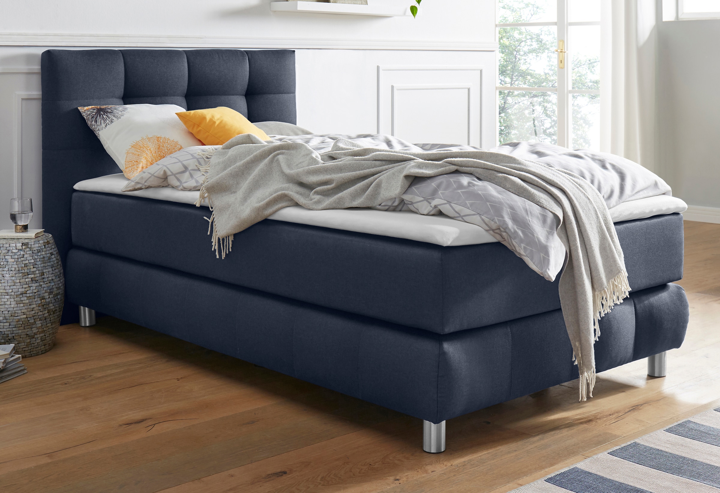 Home affaire Boxspringbett »Salo« incl. Topper, 6 Breiten, 2 Härtegrade, TFK auch in Härtegrad 4