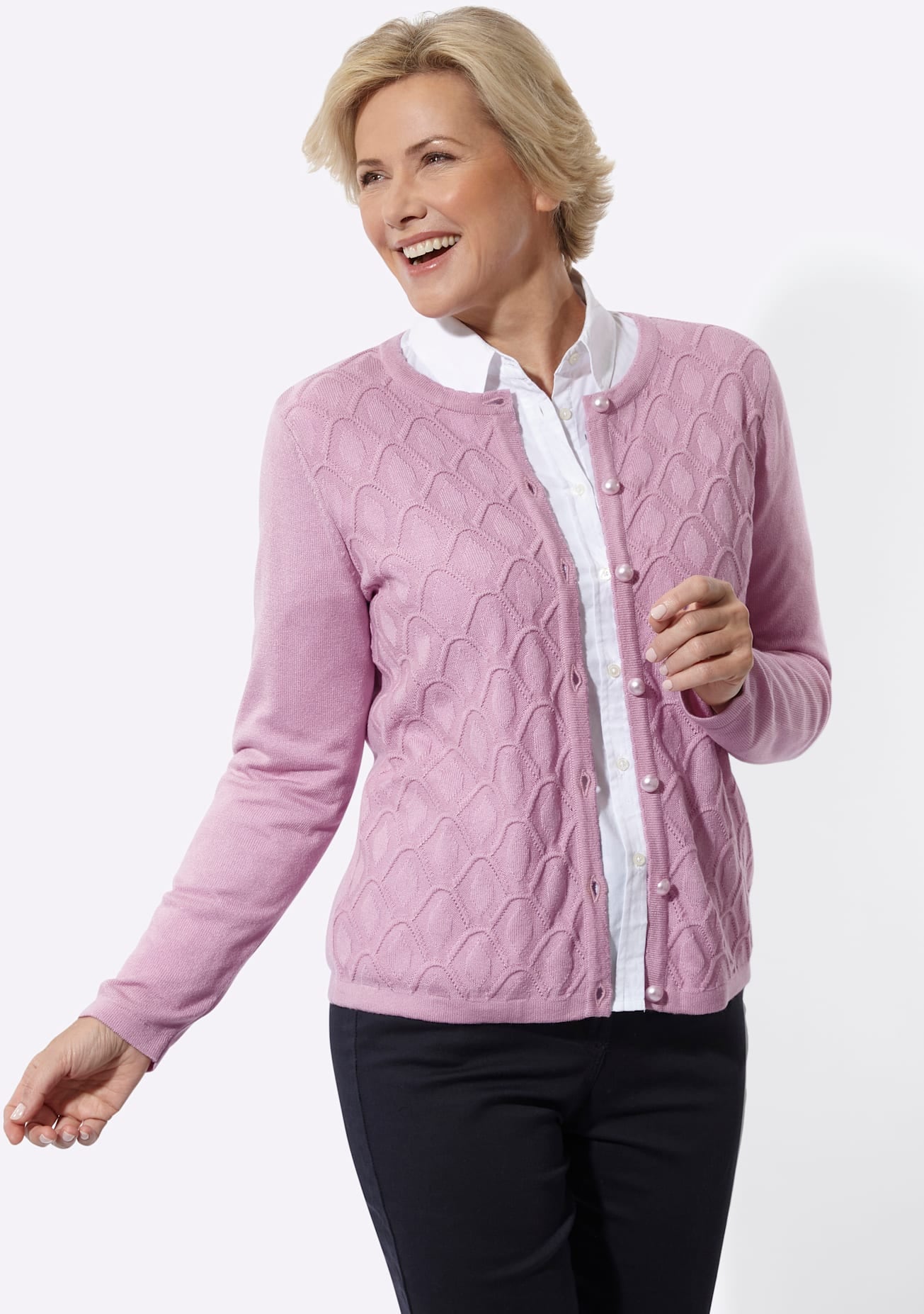 Classic Basics Strickjacke