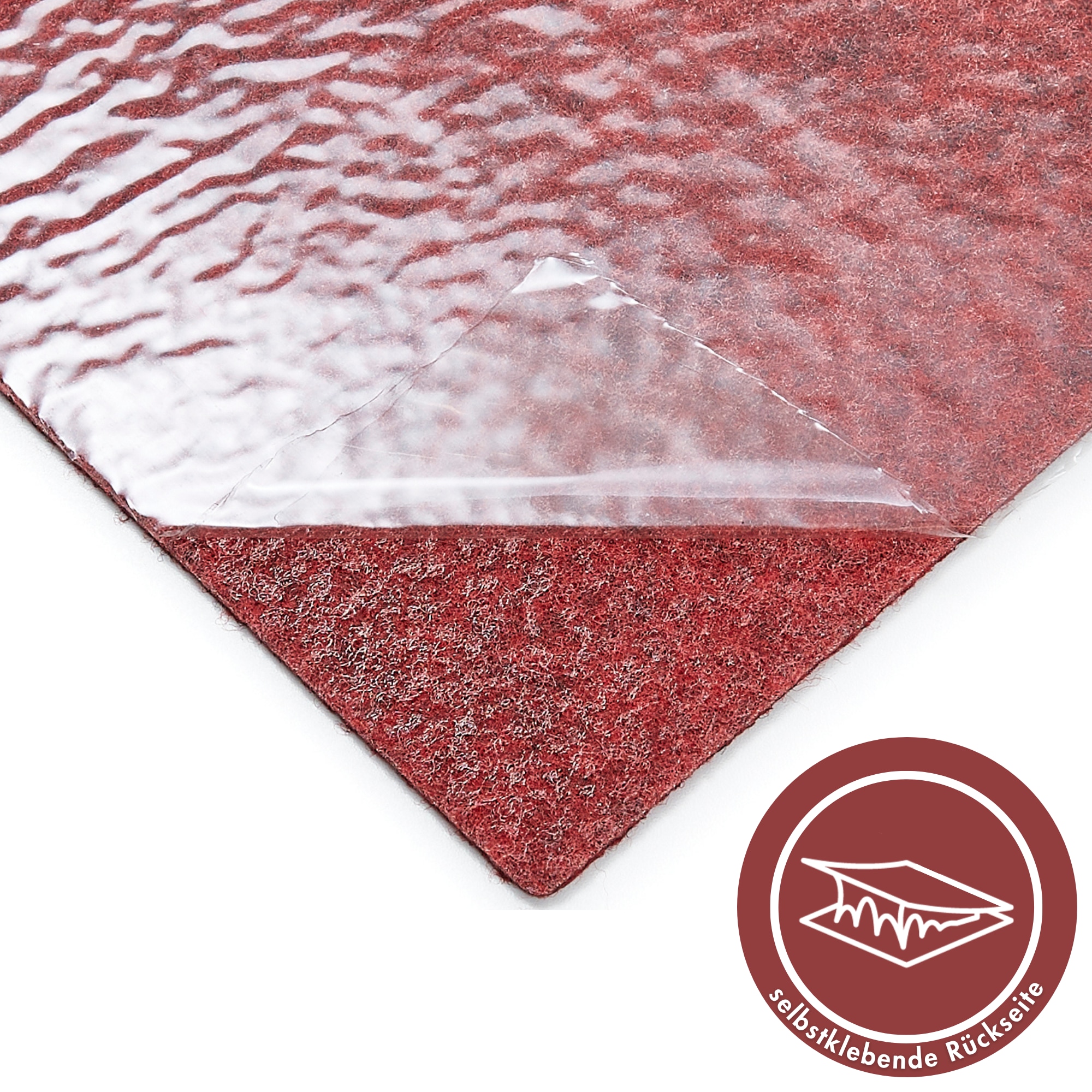 Andiamo Teppichfliese »Skandi, selbstklebend«, rechteckig, 4 mm Höhe, 40x40 cm, 25 Stück (4 qm), 50 Stück (8 qm) oder 100 Stück (16 qm)
