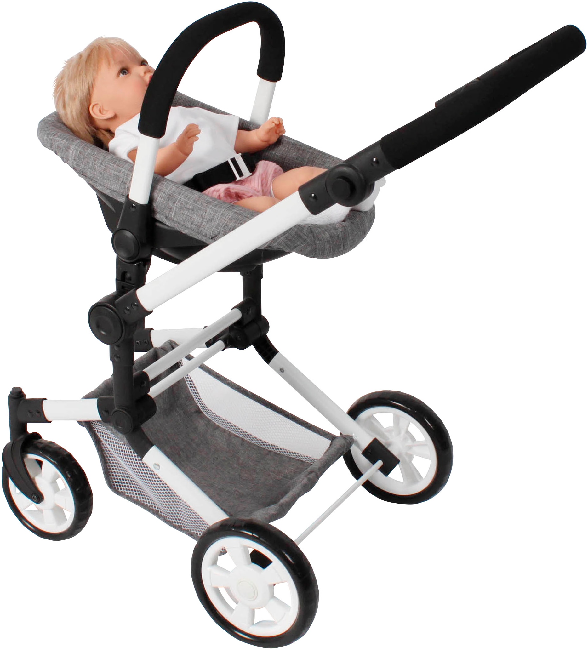 CHIC2000 Puppen Autositz »mit Adapter«, passend für Puppenwagen Mika, Nele, Jara, Linus und Linus Duo