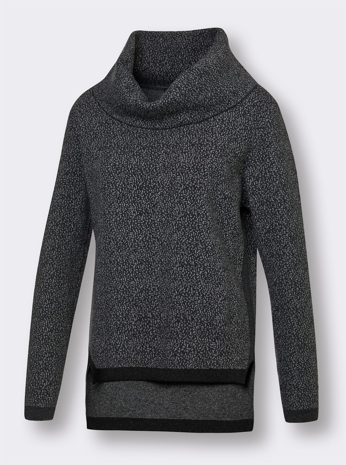 CREATION L PREMIUM Jacquardpullover »Woll-Viskose-Pullover«