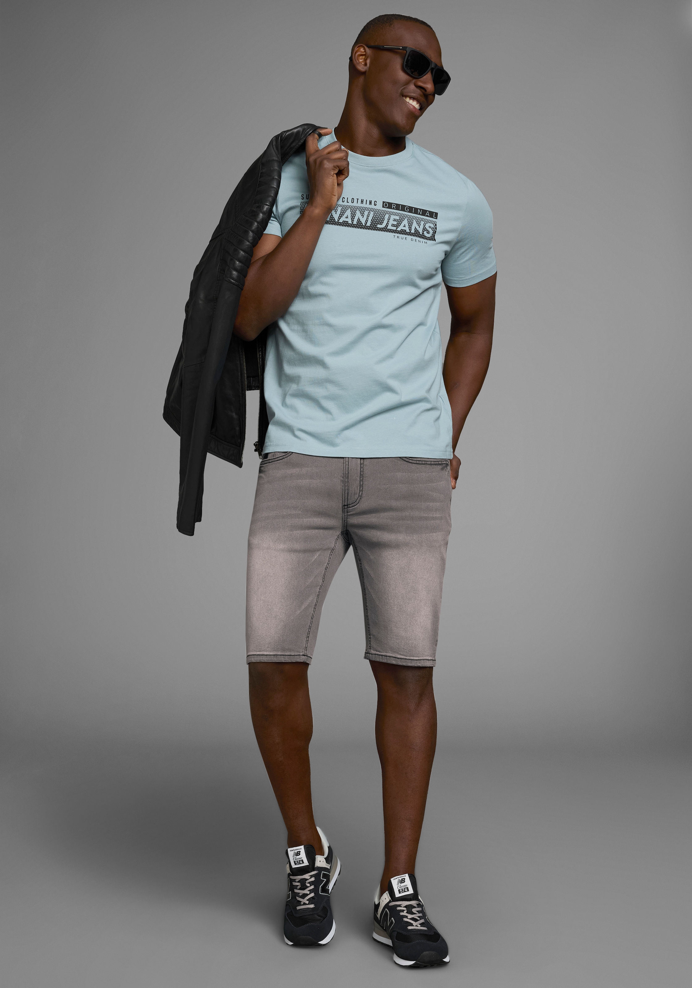 Bruno Banani Jeansshorts »Hutch-Shorts«, niedrige Leibhöhe