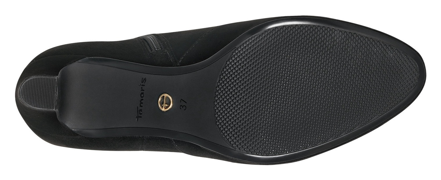 Tamaris Stiefelette, mit elegantem Zierriemchen mit Logoemblem