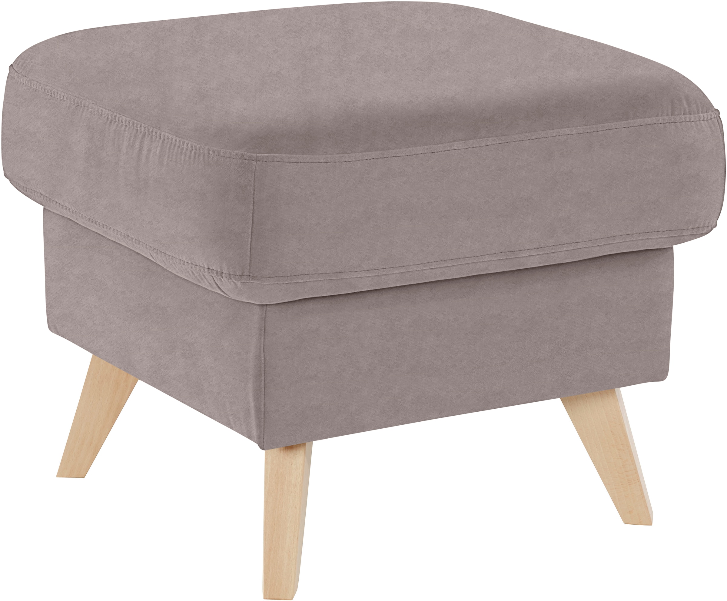 exxpo - sofa fashion Hocker »Nappa mit praktischem Staufach unter der Sitzfläche«