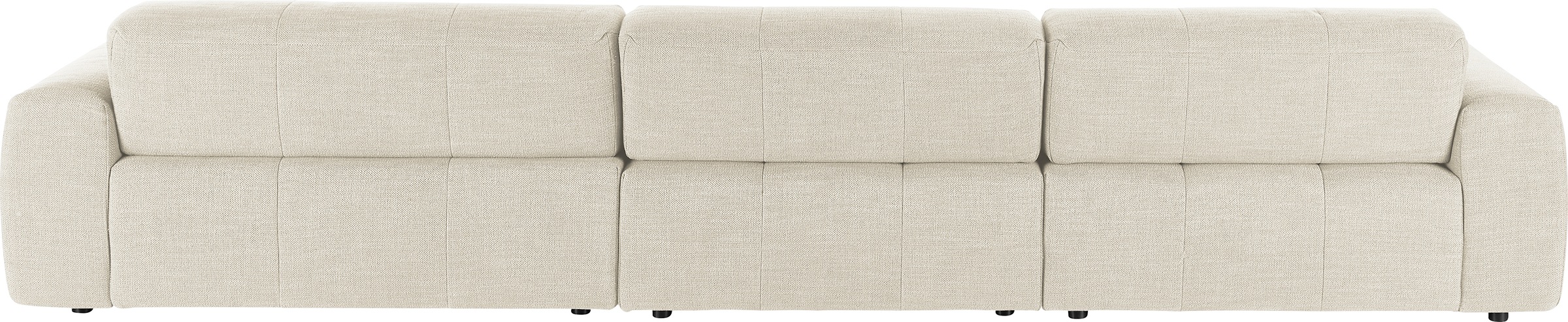 3C Candy Ecksofa »Yoshy mit Komfortfunktionen, modern und bequem, L-Form«, Zwei verschiedene Sitztiefen durch verstellbare Rückenlehne