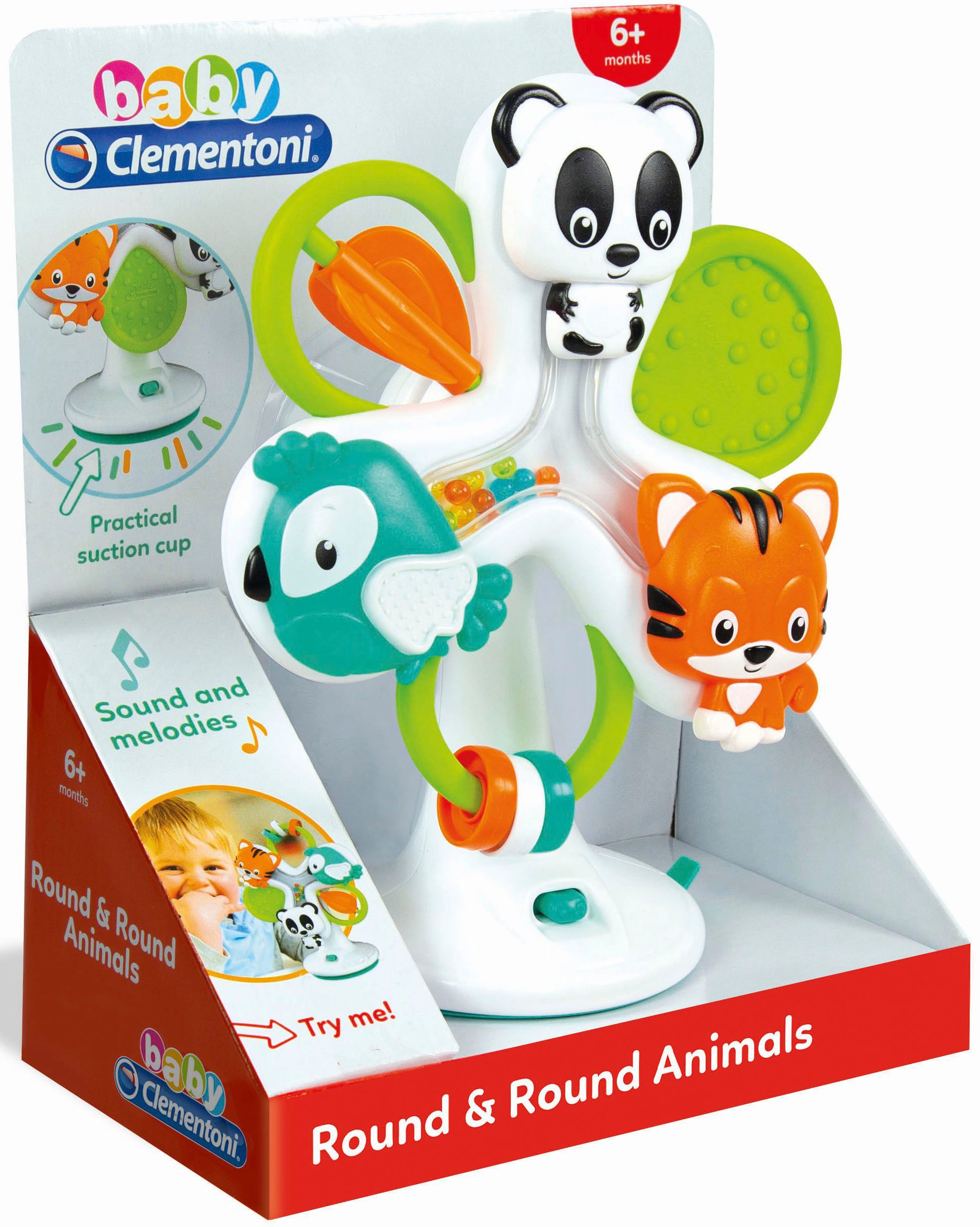Clementoni® Lernspielzeug »Baby Clementoni, Aktivitäts-Rad mit Tieren«  online kaufen | OTTO